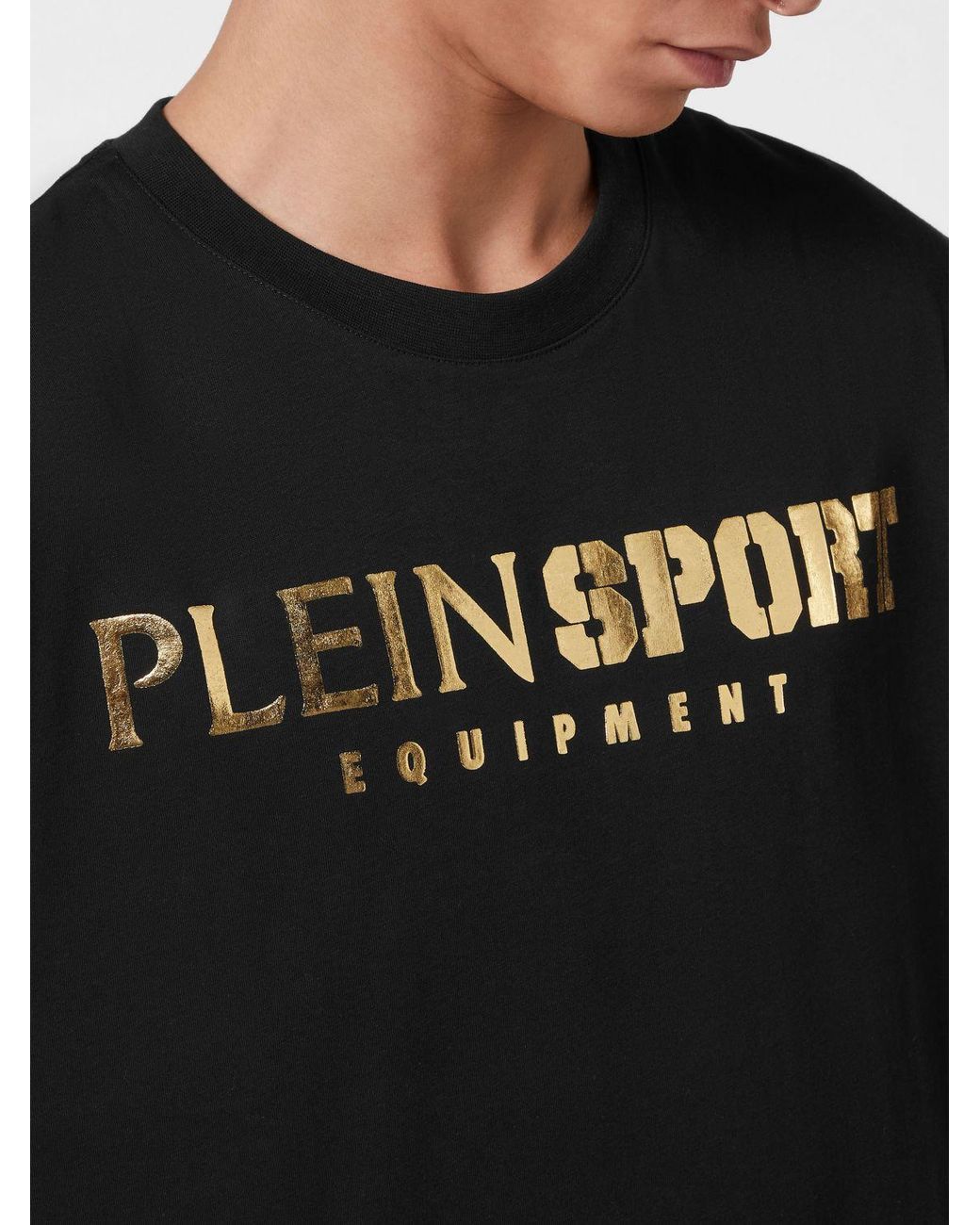 Philipp Plein Black Relaxed Fit Jersey Tank Top With Laminated Logo for men