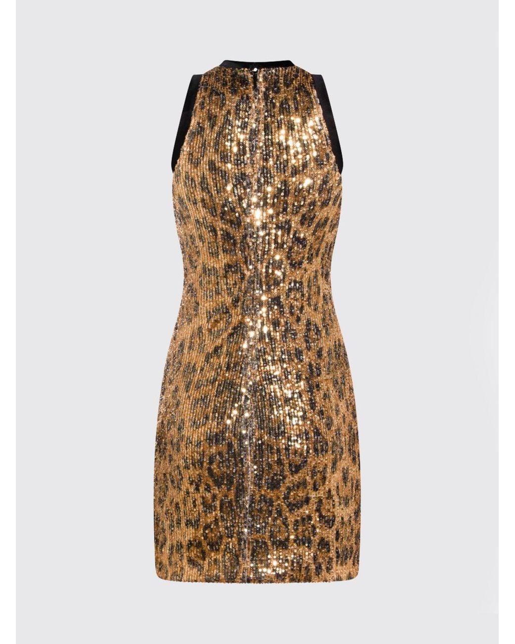 Roberto Cavalli Natural Mini Dress