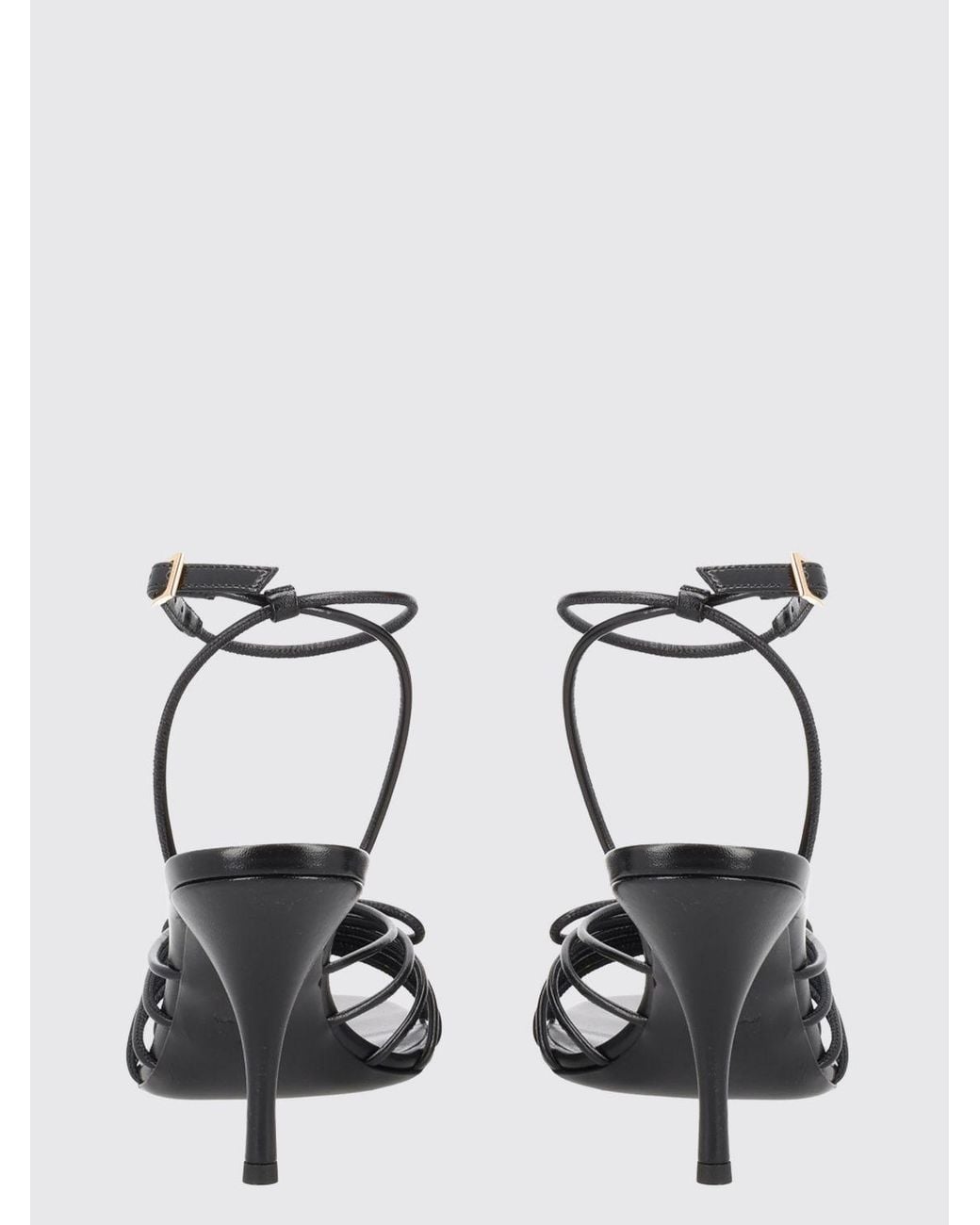 Versace White Heeled Sandal