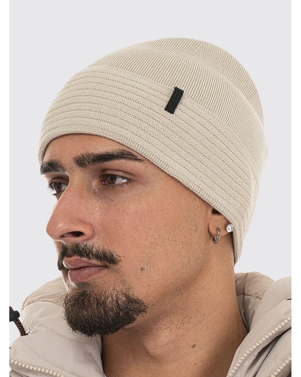 Boss Natural Hat for men