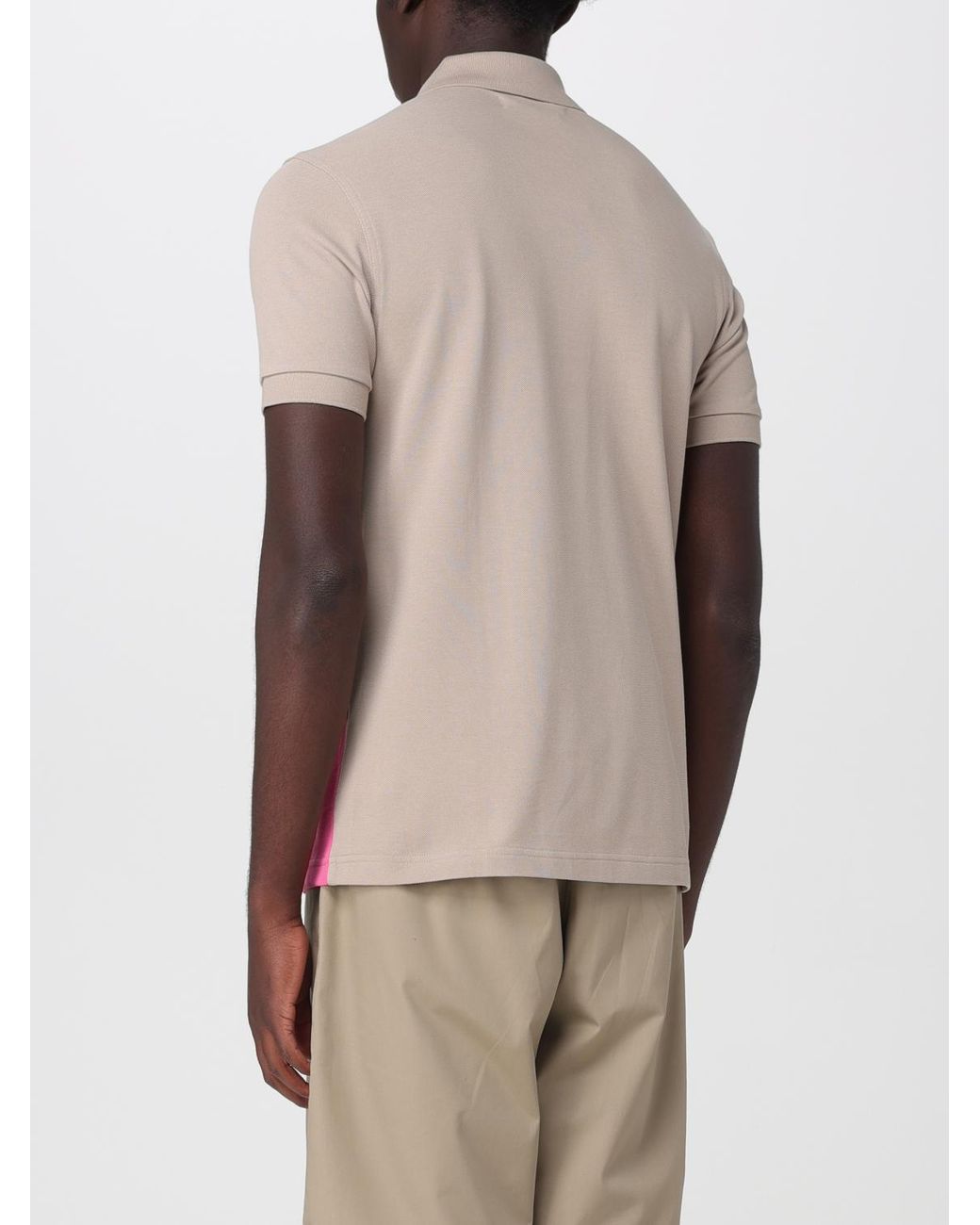 Comme des Garçons Comme Des GarÇ Ons Check Cotton Slim Fit Polo Shirt With Embroidered Logo for men