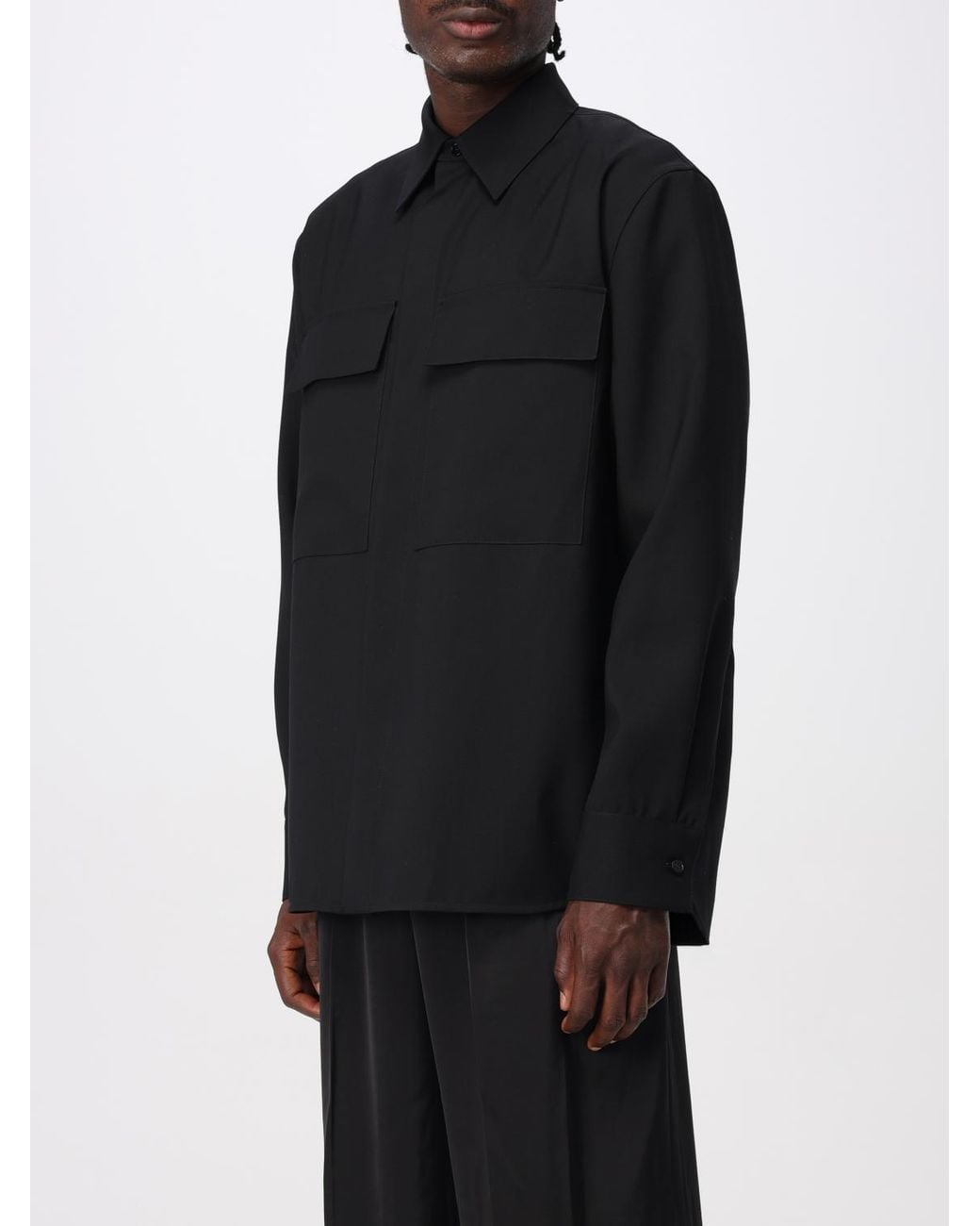 Camicia di Jil Sander in Black da Uomo