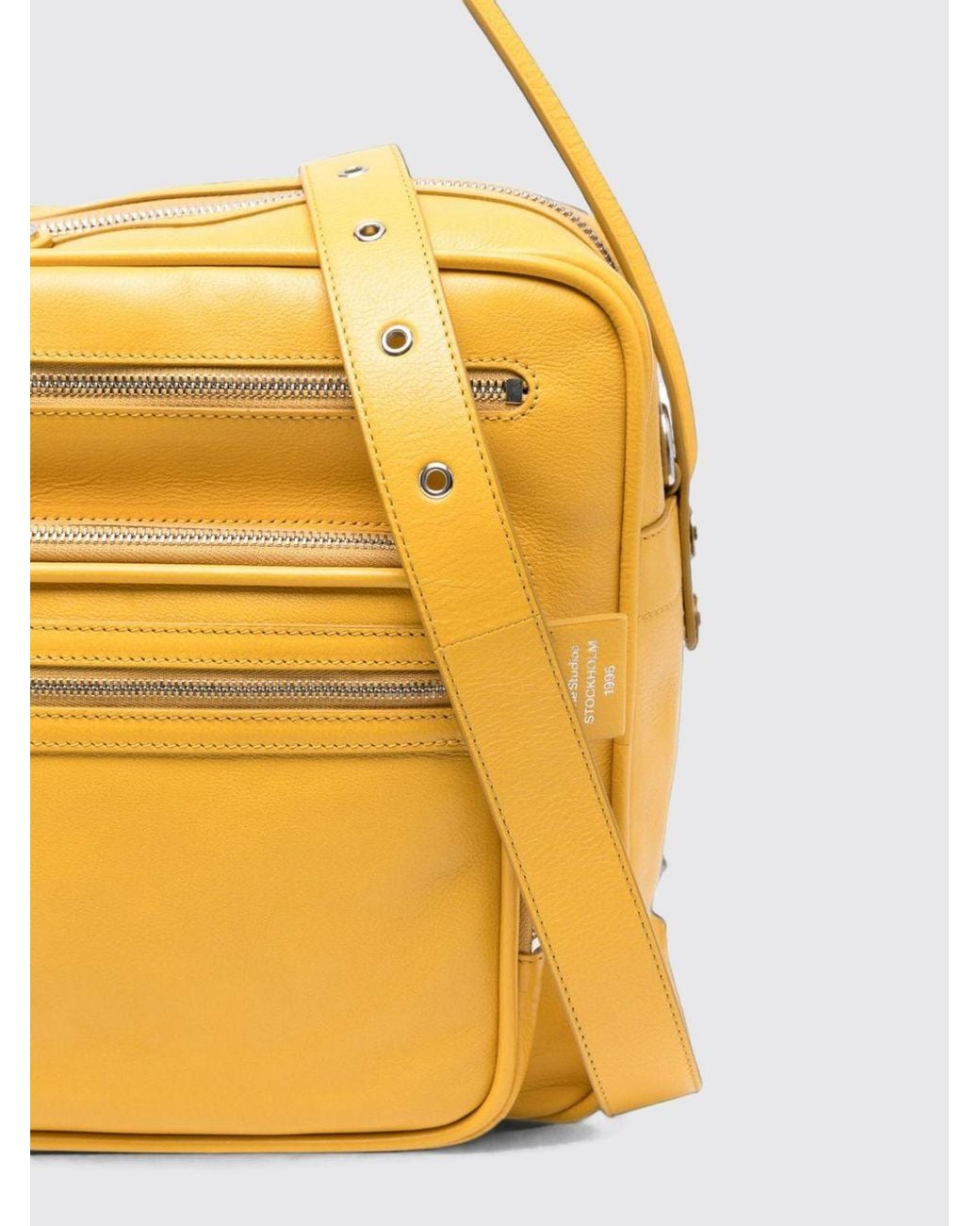 Acne Yellow Shoulder Bag