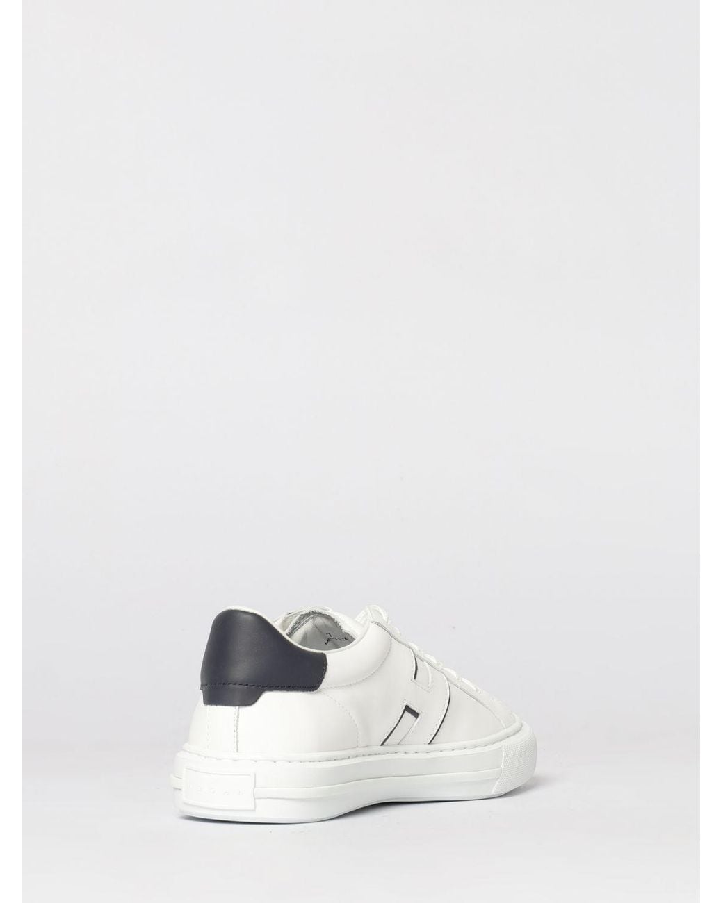 Hogan White H691 Leather Sneakers for men