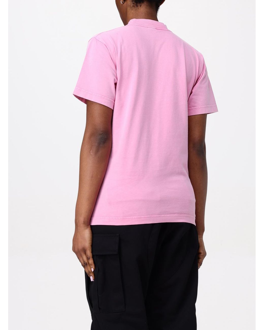 Camiseta Mujer Balenciaga de color Pink
