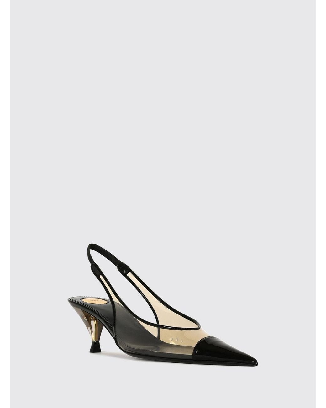 Saint Laurent White Pump