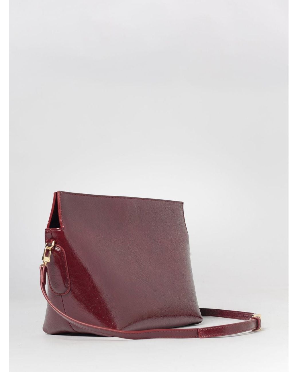 THEMOIRÈ Purple ThemoirÈ Zoe Vegan Leather Clutch With Removable Strap And Pouch