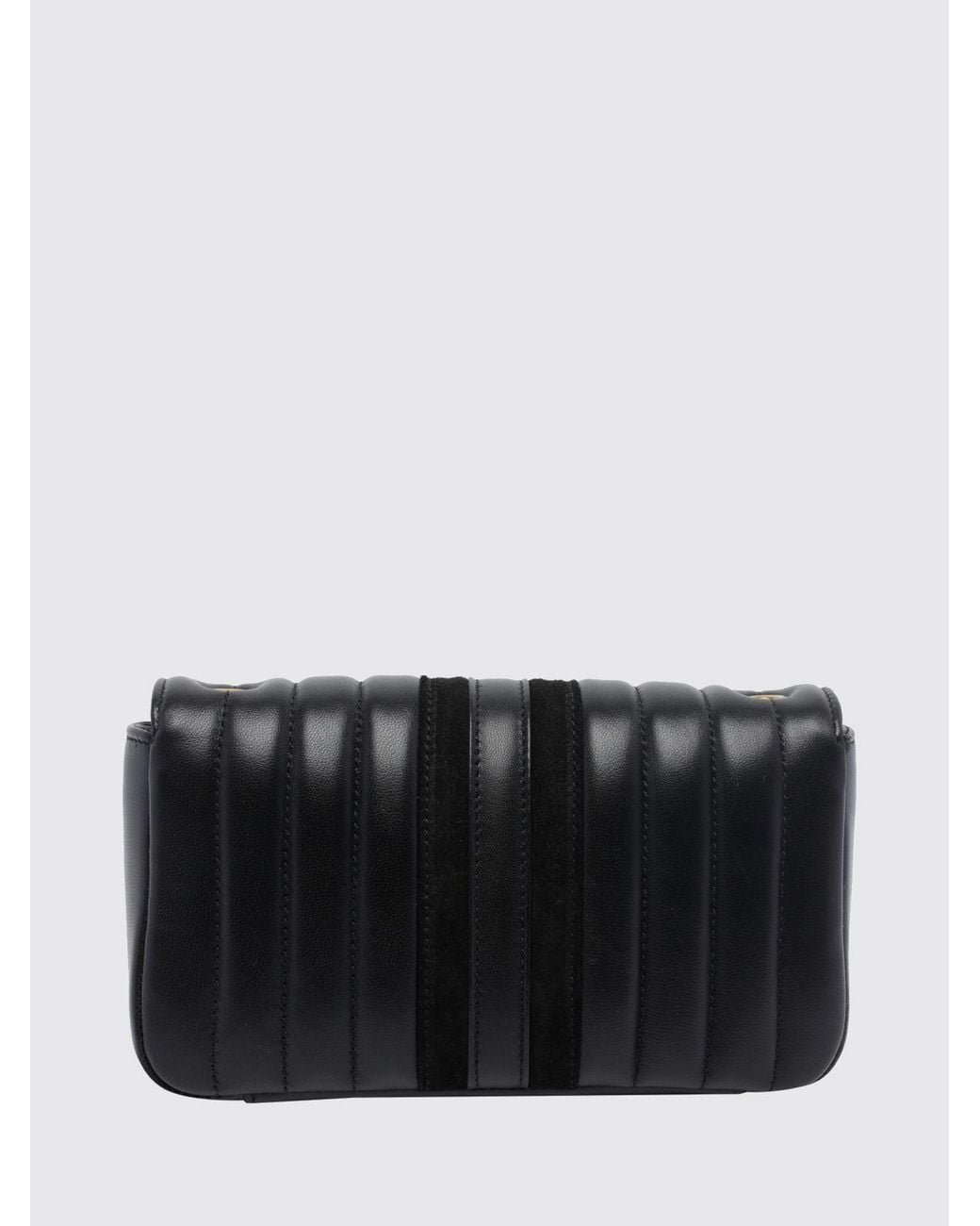 Gucci Black Jetset Gg Marmont Matelassé Nappa Monogram Mini Bag
