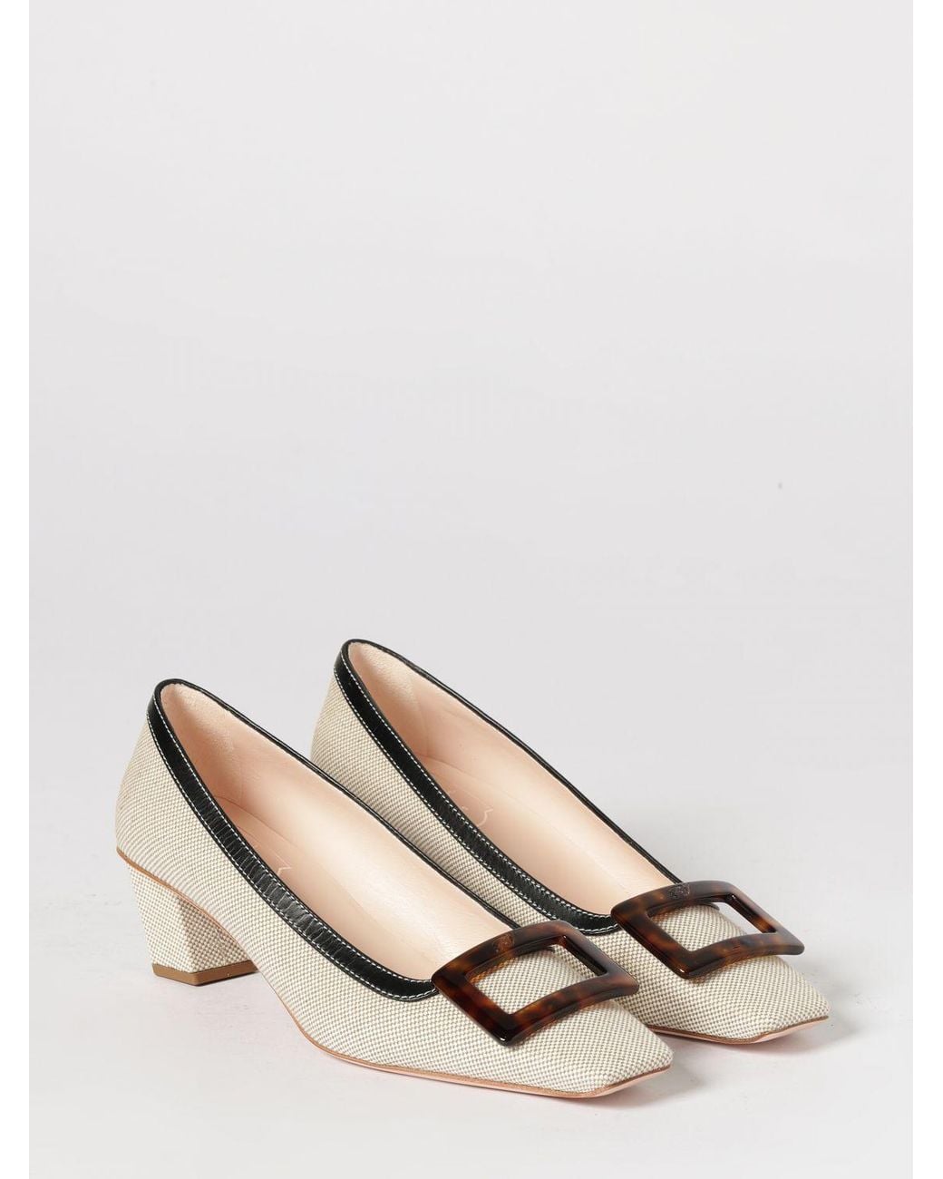 Roger Vivier Natural Belle Vivier Décolleté