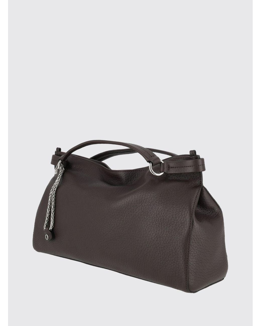 Orciani Gray Virgo Handbag