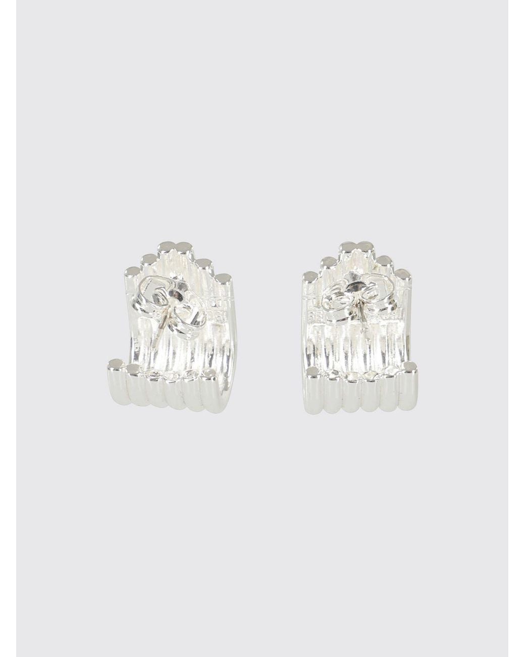 FEDERICA TOSI Gray Lobo Lea 18K-Plated Bronze Dangle Earrings