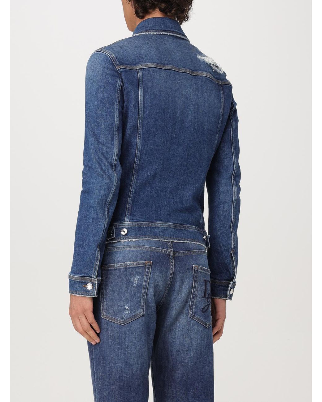 Dolce & Gabbana Blue Jacket for men