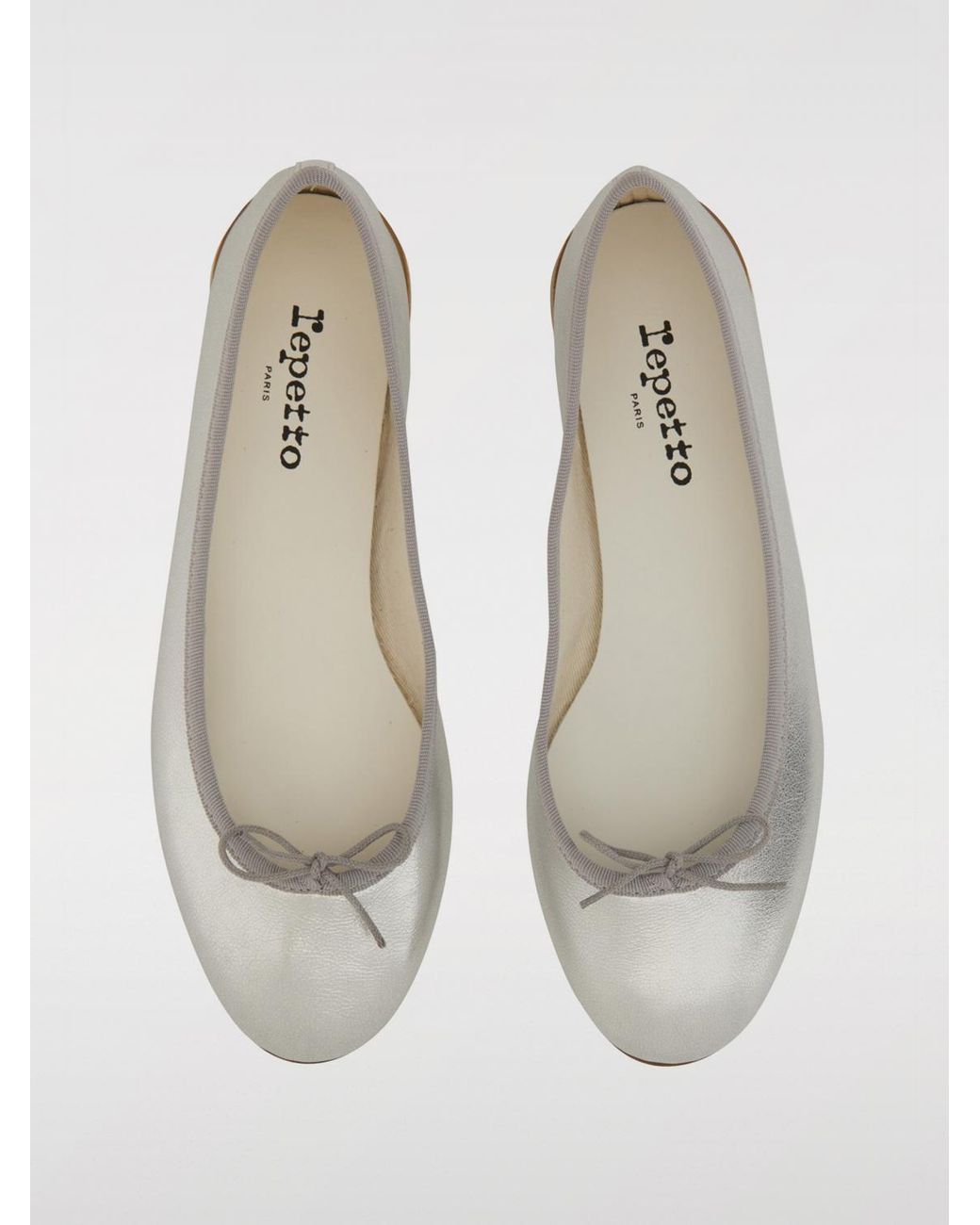 Repetto White Dancer Cendrillon Flats