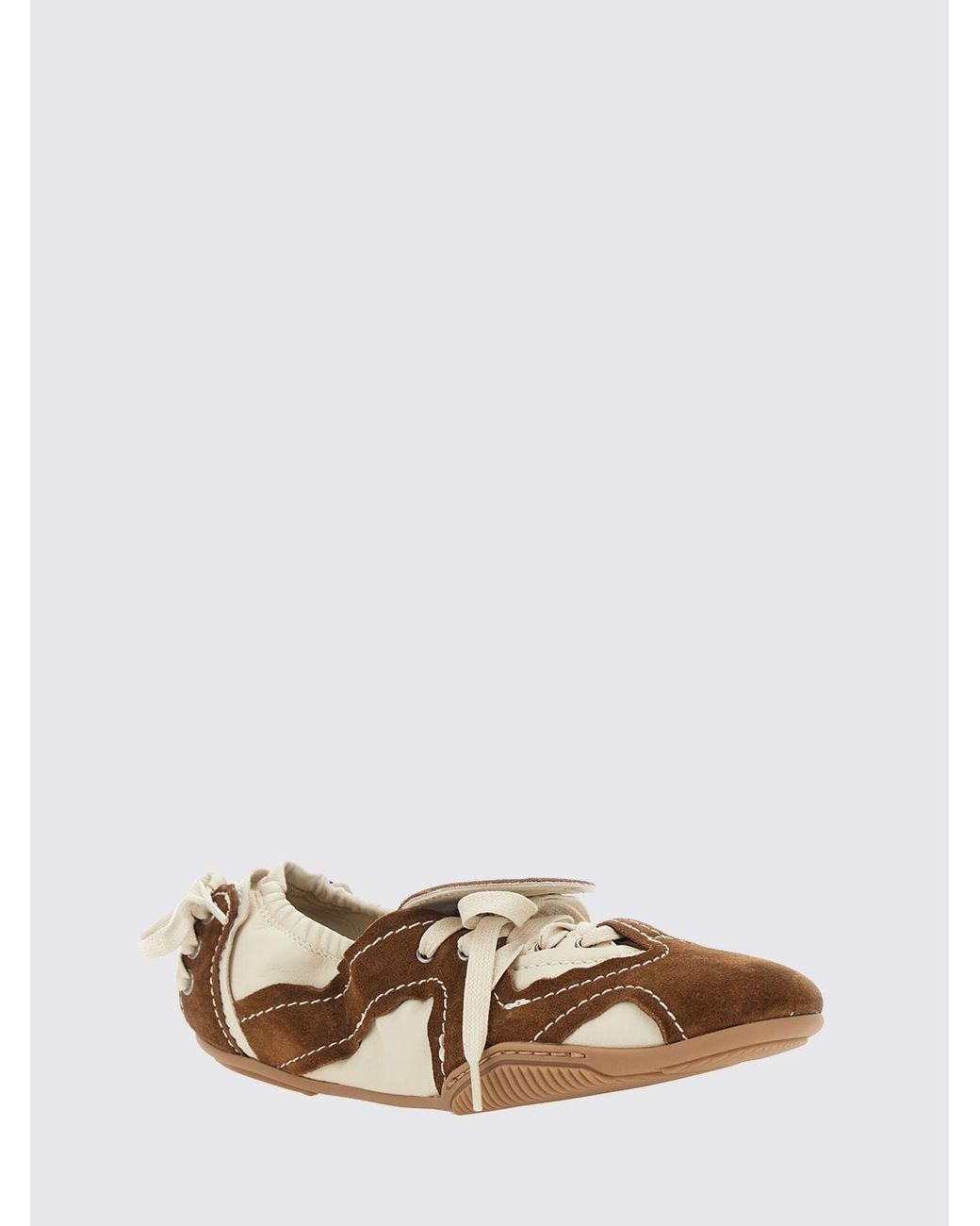 Acne White Low-Top Sneakers
