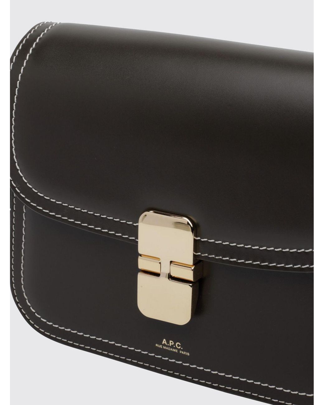 Mini Borsa A Tracolla Grace di A.P.C. in Black