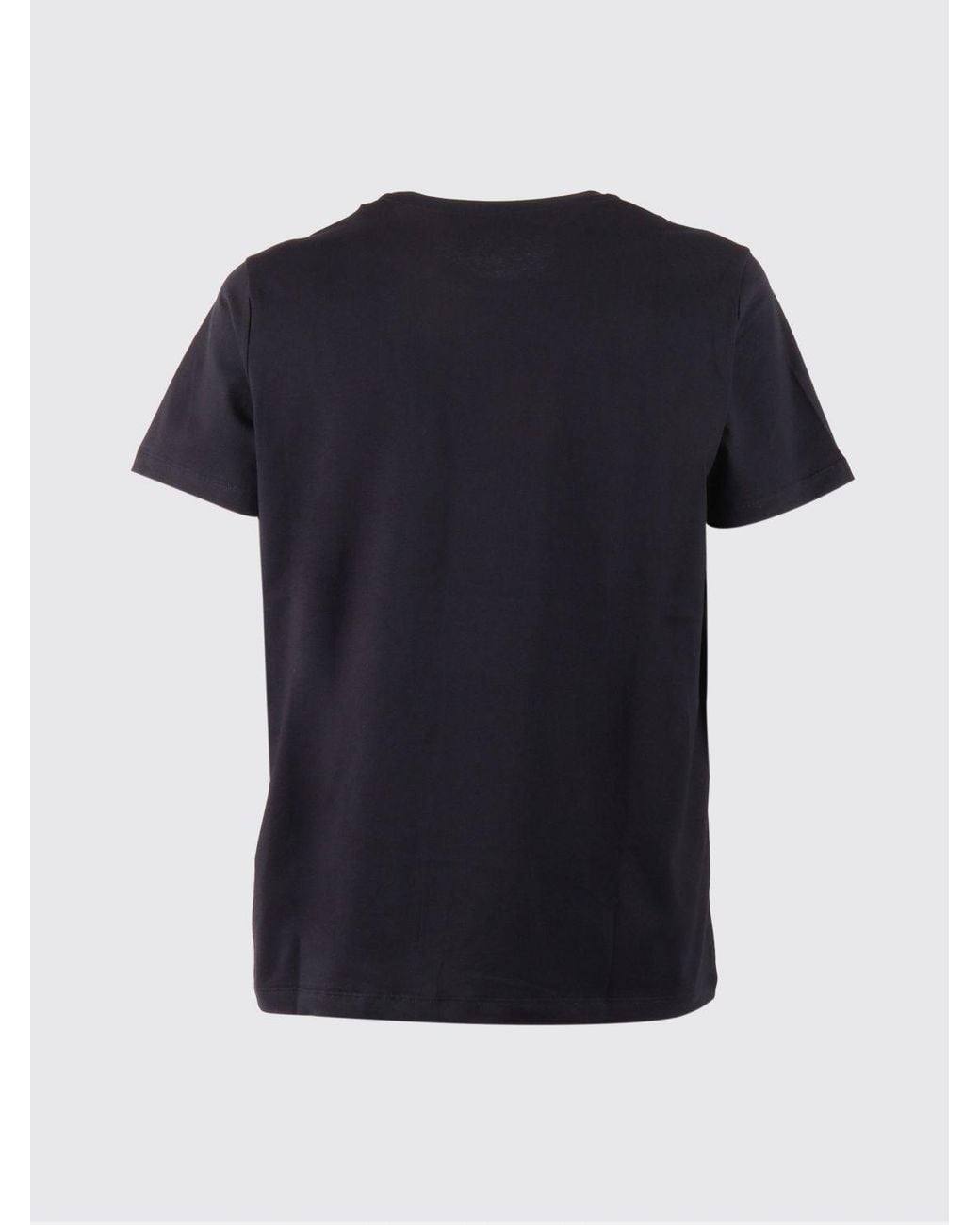 Dondup Black Cotton Crew-Neck T-Shirt for men