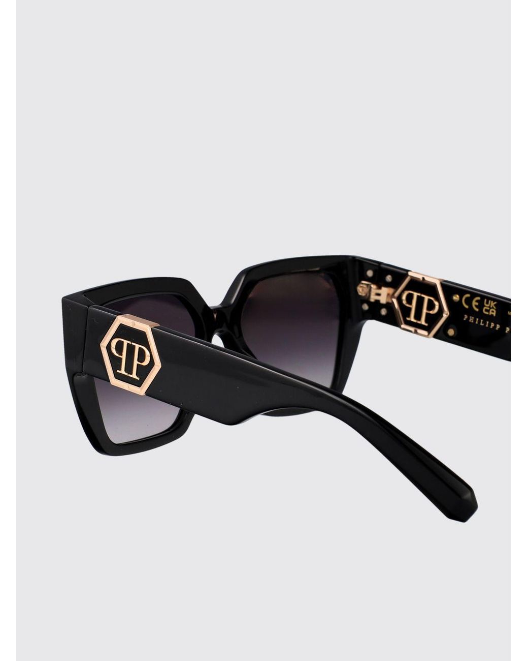 Philipp Plein Gray Sunglasses