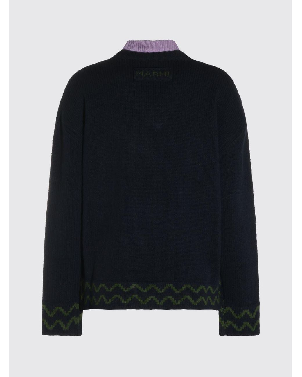 Marni Blue Pullover Damen