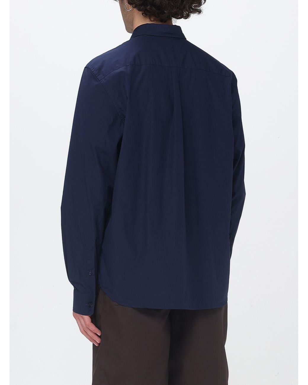 Lacoste Blue Basic Poplin Shirt for men