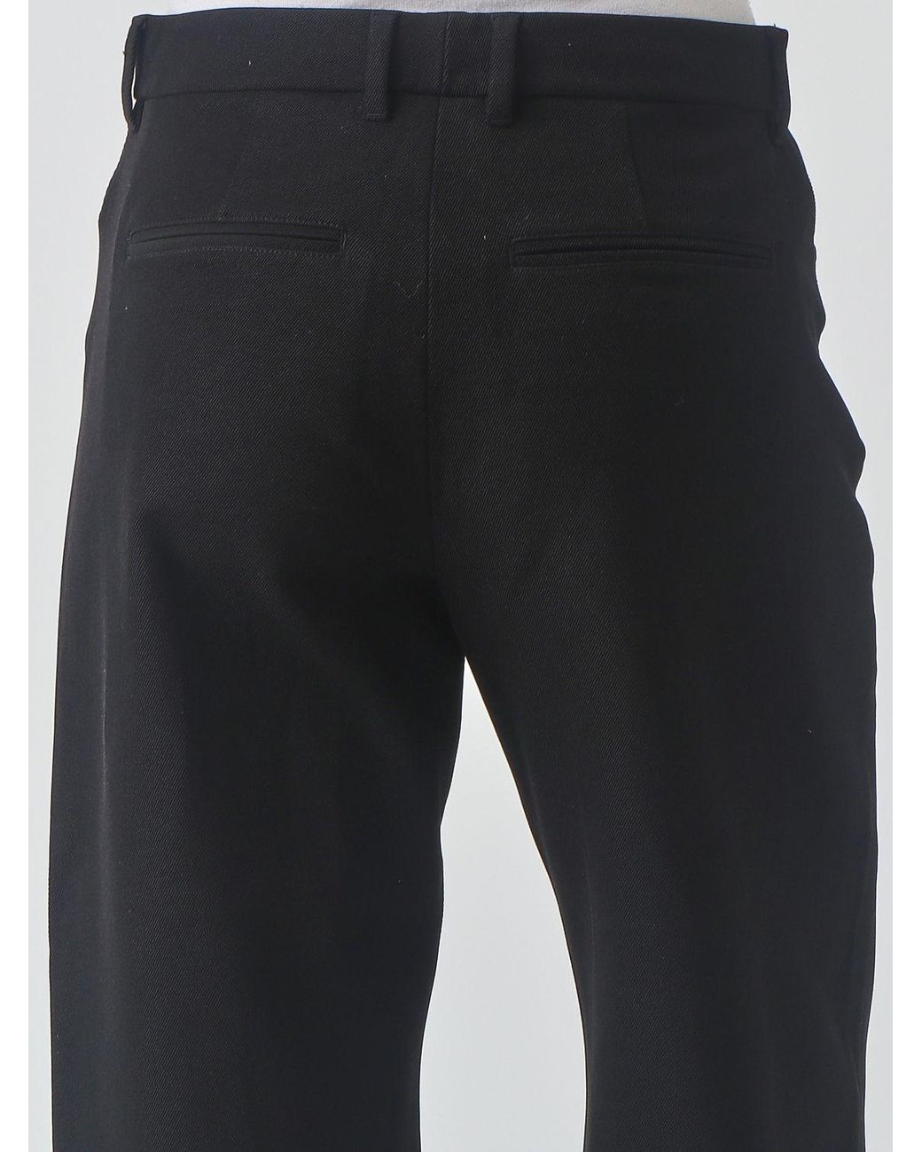 Max Mara Black Gela Wide-Leg Cotton-Blend Trousers