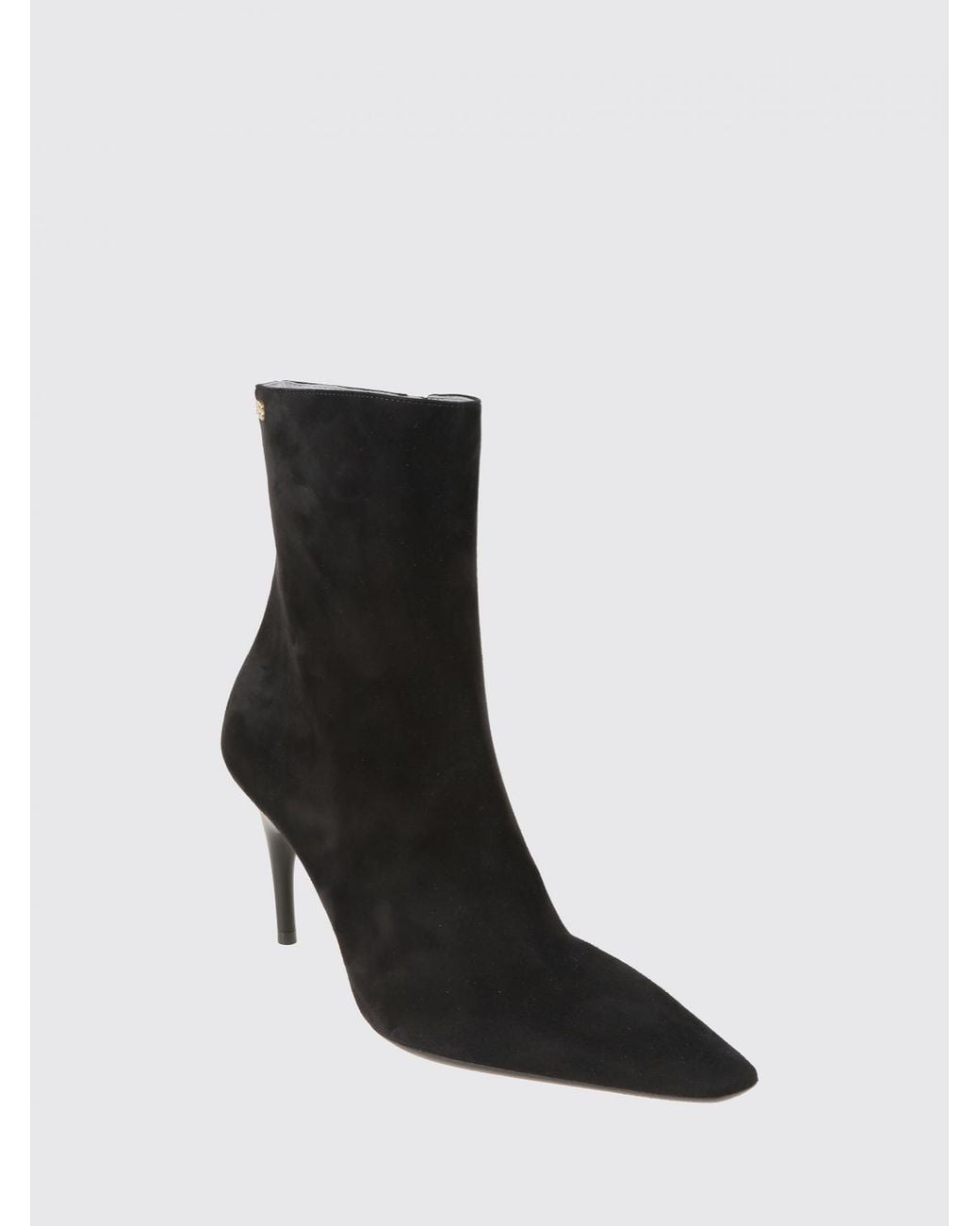 Balenciaga Black Duchesse Stiletto Ankle Boots