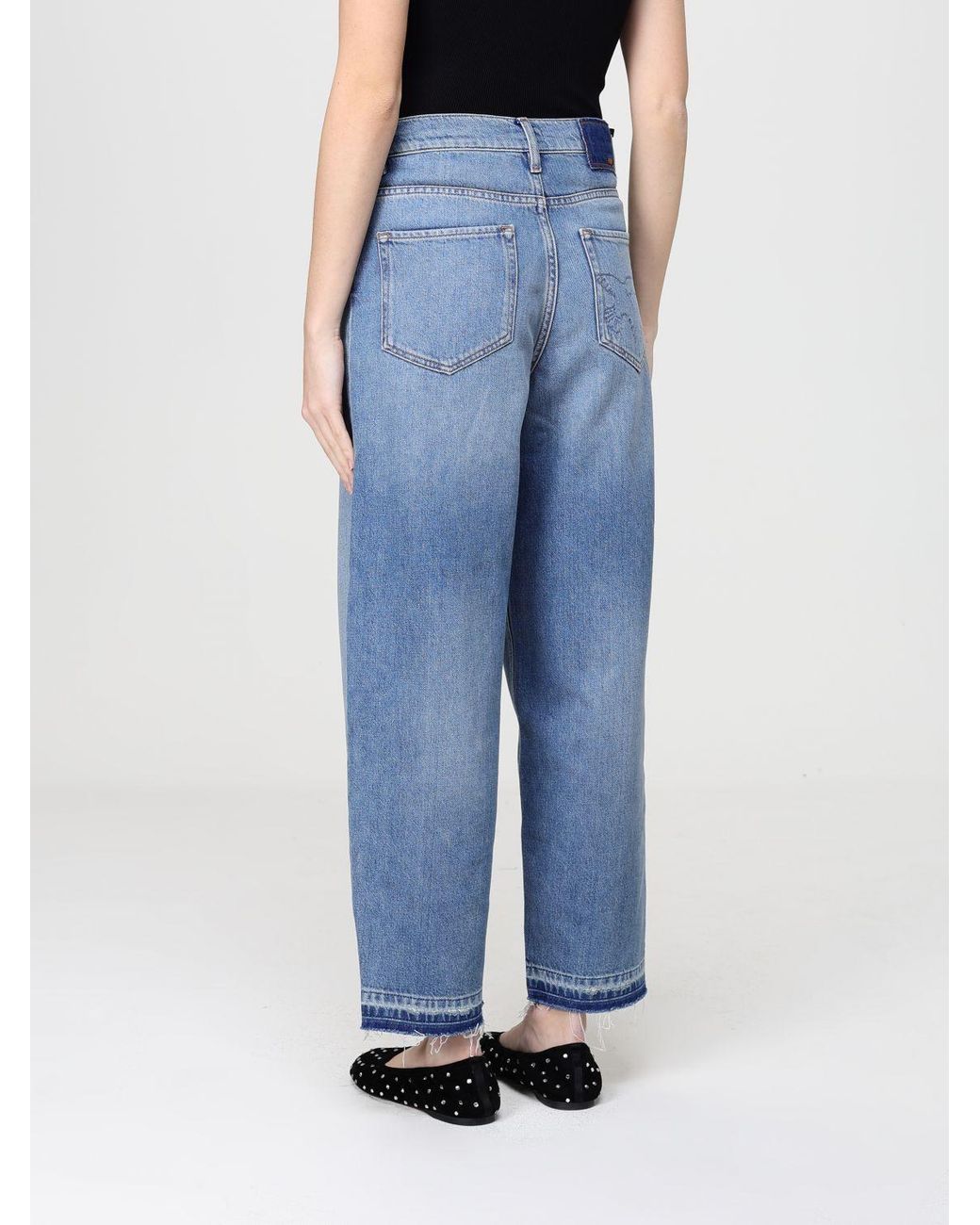 Pinko Blue Balloon Fit Jeans