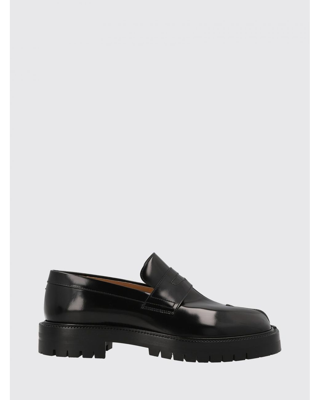 Maison Margiela White Tabi Loafers for men