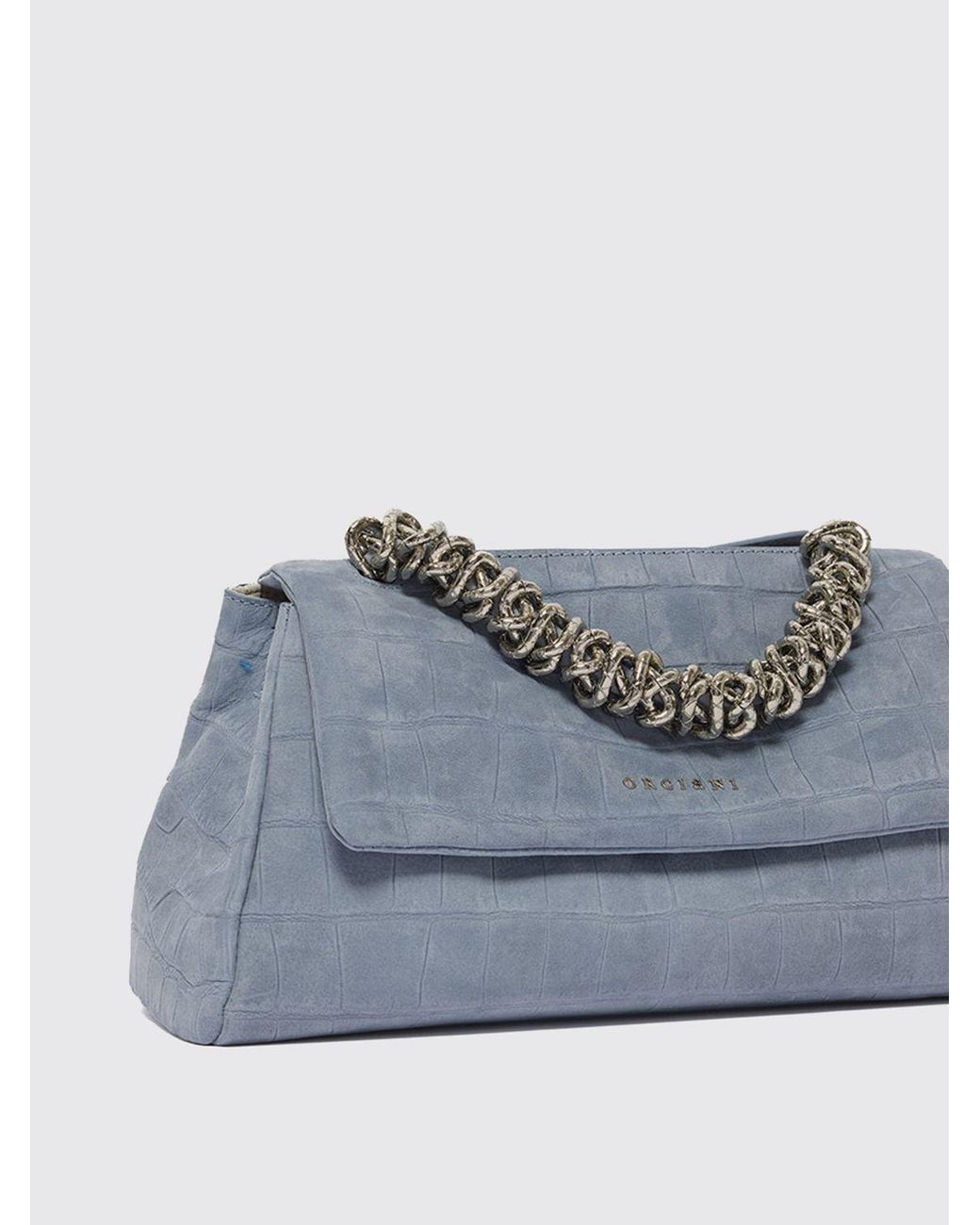 Orciani Blue Sveva Longuette Bag