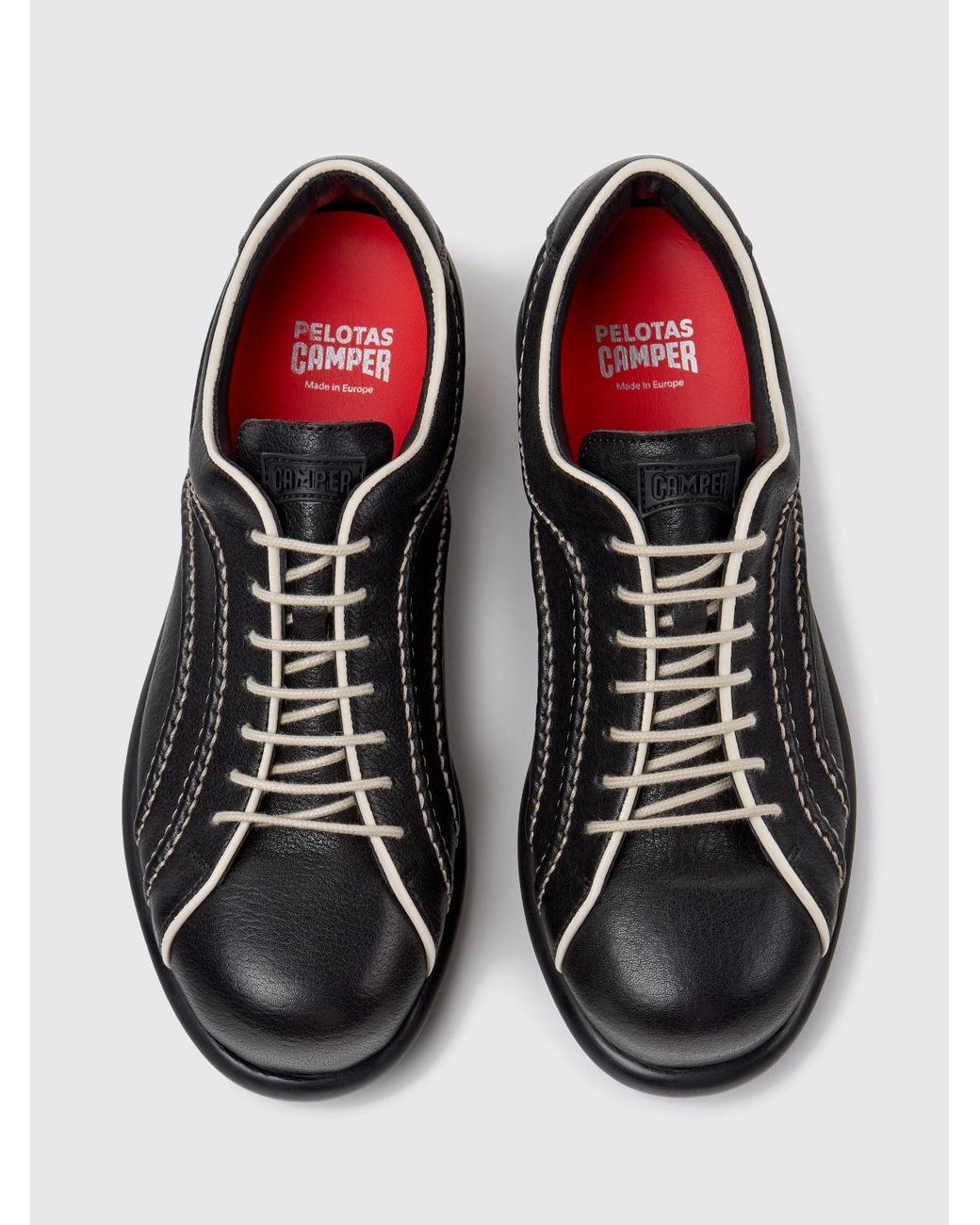 Camper Black Pelotas Low-Top Sneakers
