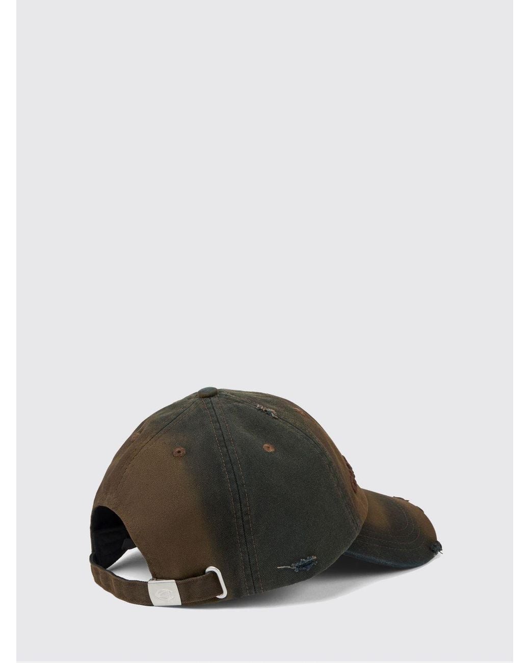 Camper Brown Cotton Baseball Cap With Tone-On-Tone Logo for men