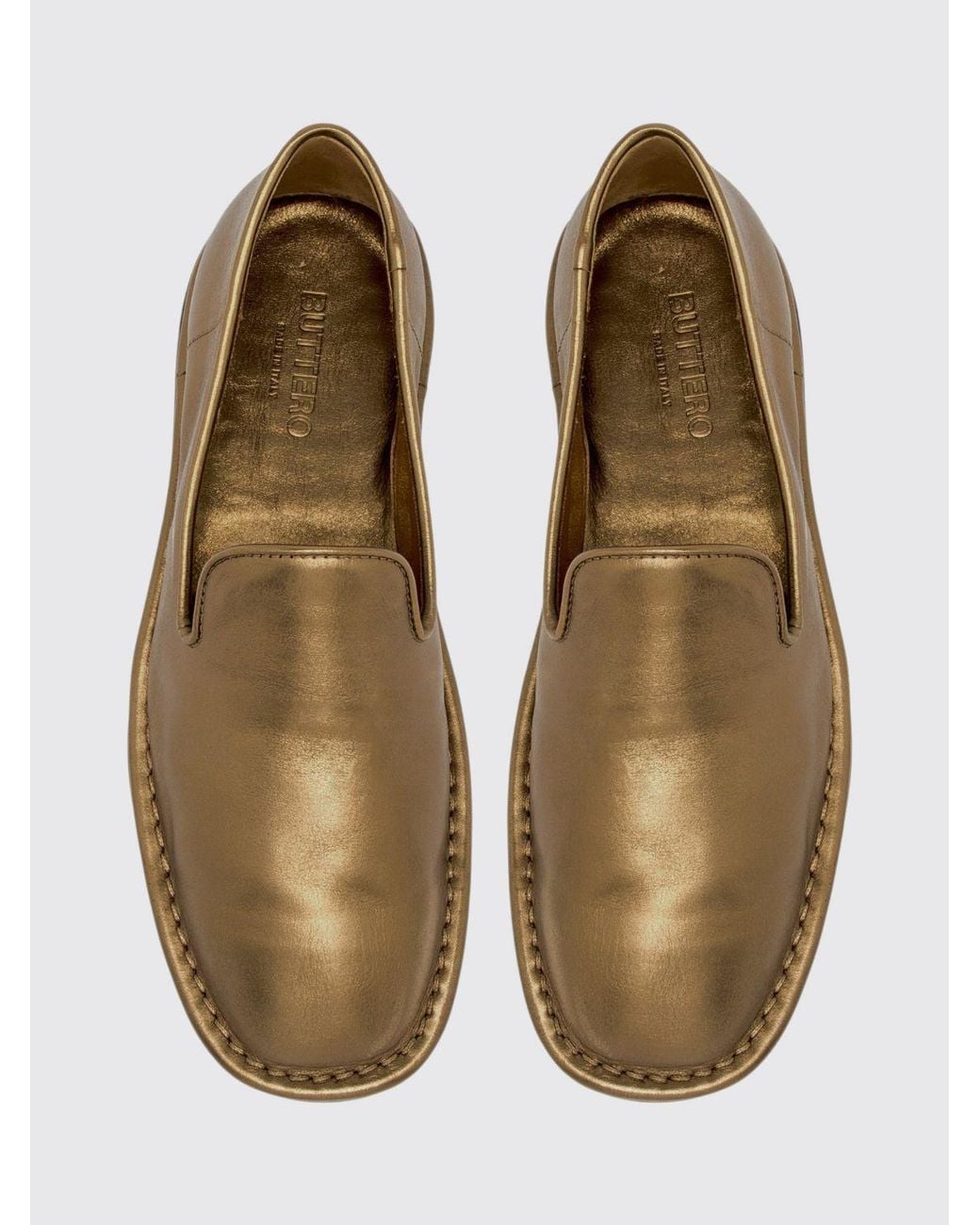 Buttero Metallic Oxford Shoe