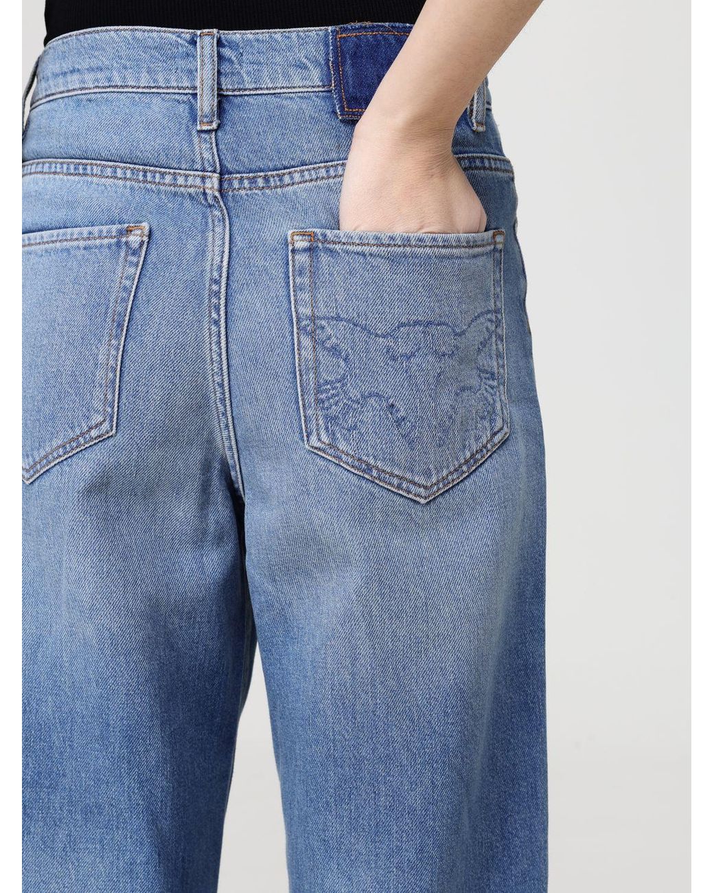 Pinko Blue Balloon Fit Jeans