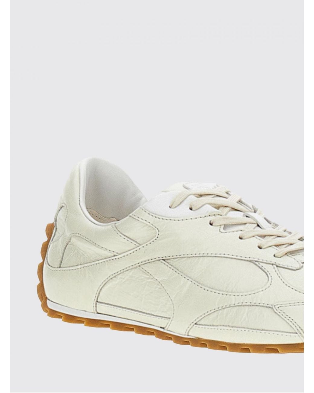 Bottega Veneta White Orbit Flash Sneakers for men