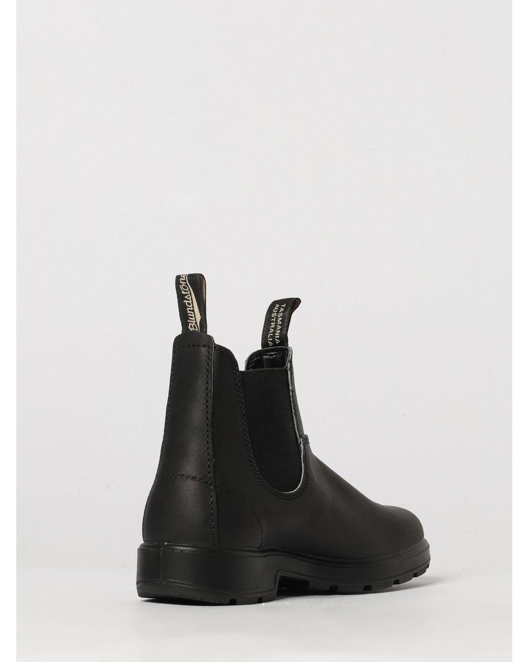 Blundstone Black Smooth Leather Chelsea Boots With Double Pull Tabs And A Tpu Sole for men