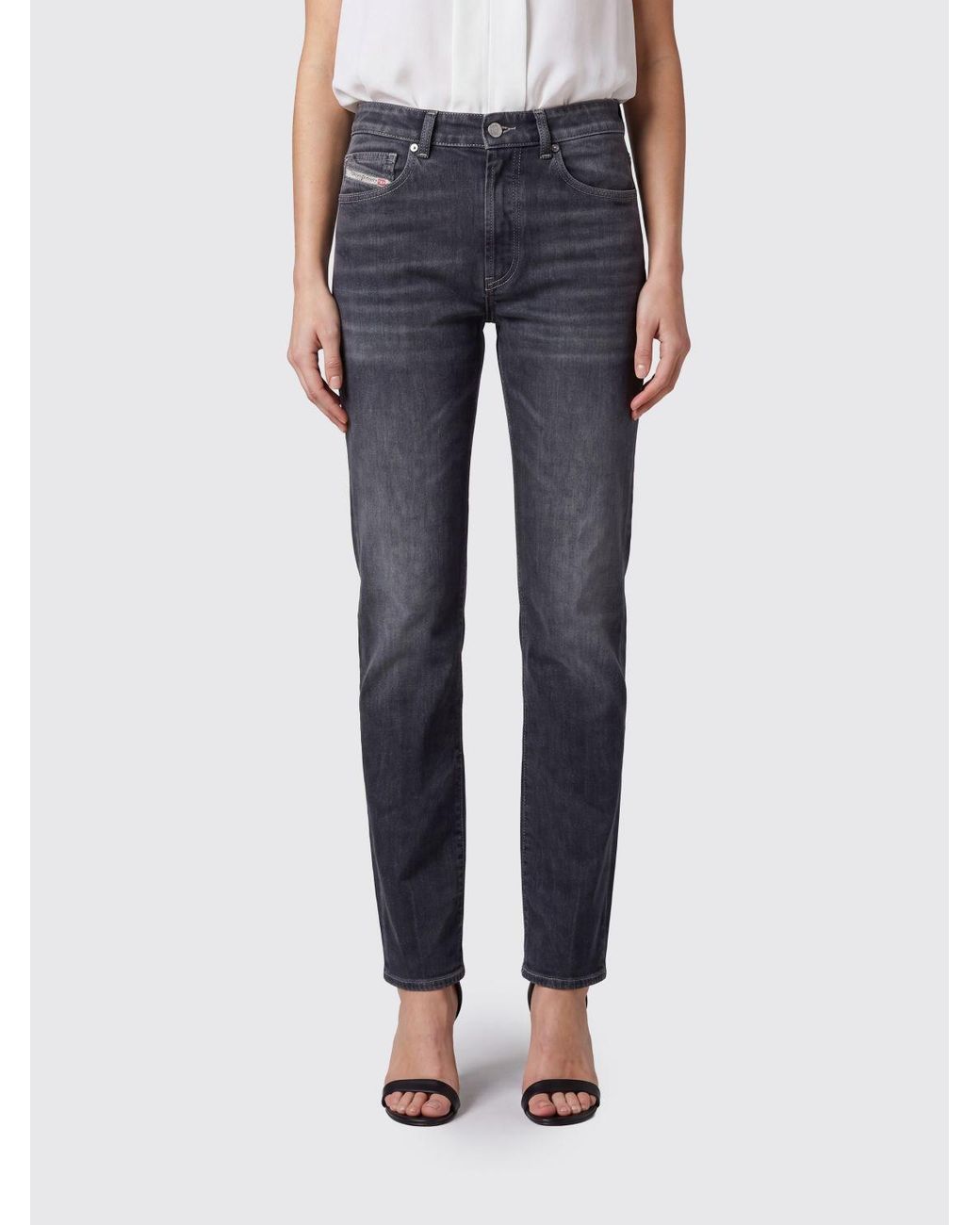 DIESEL Blue 1971 D-Sent Mid-Rise Slim-Fit Skinny Jeans