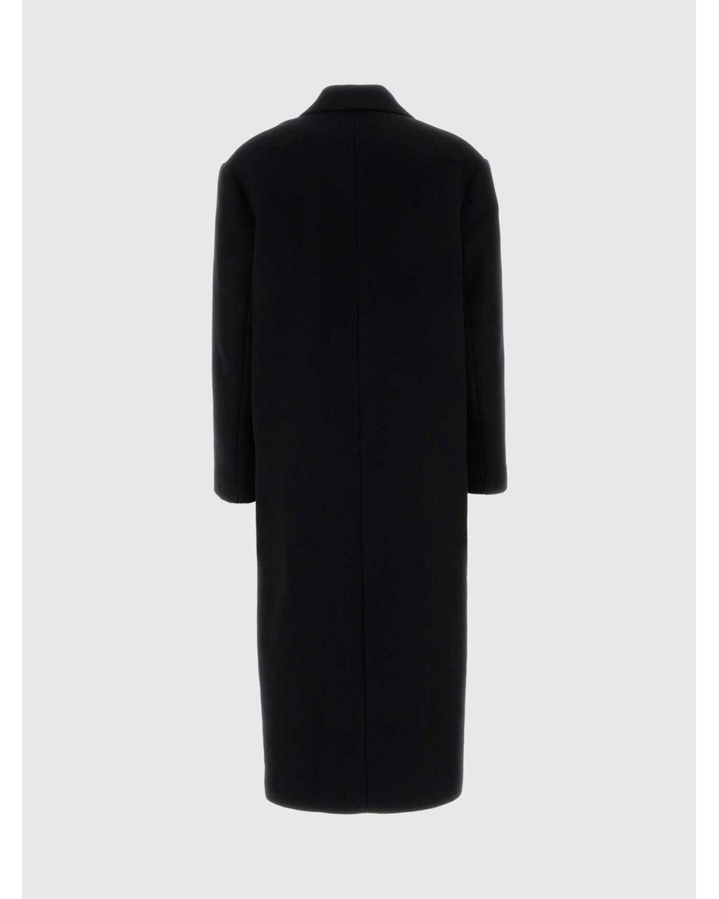Loewe Black Long Double-Breasted Coat