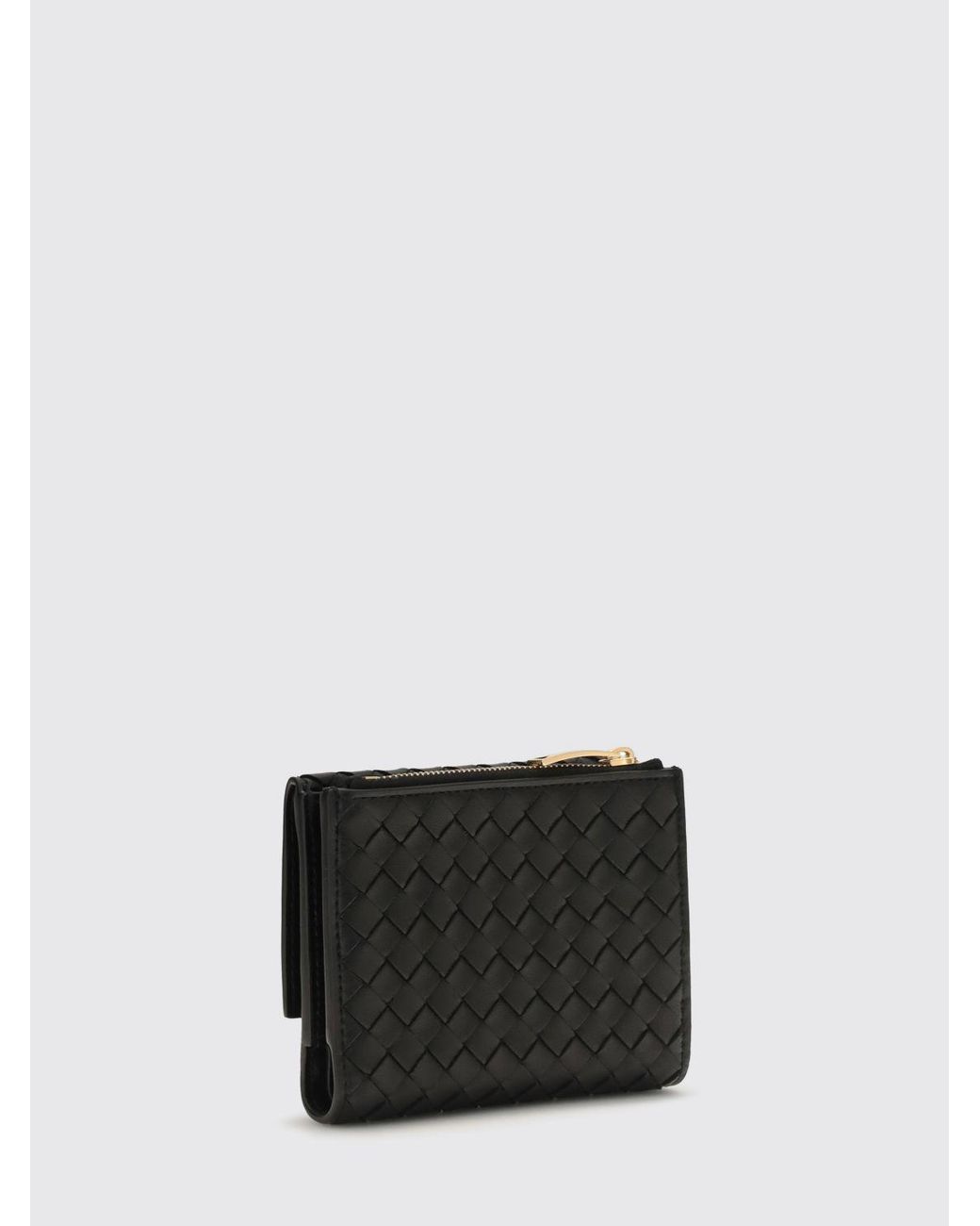 Bottega Veneta White Trifold Wallet