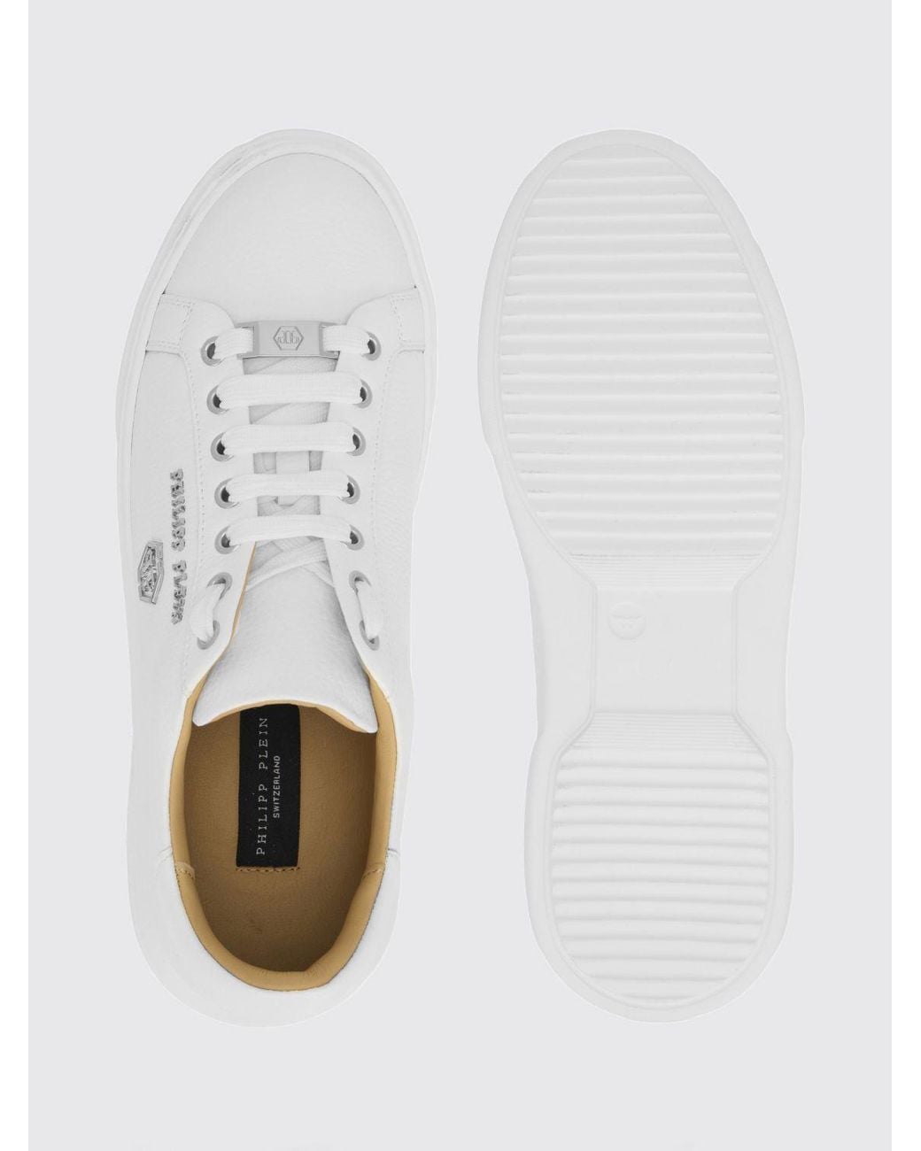 Philipp Plein White Sneakers for men