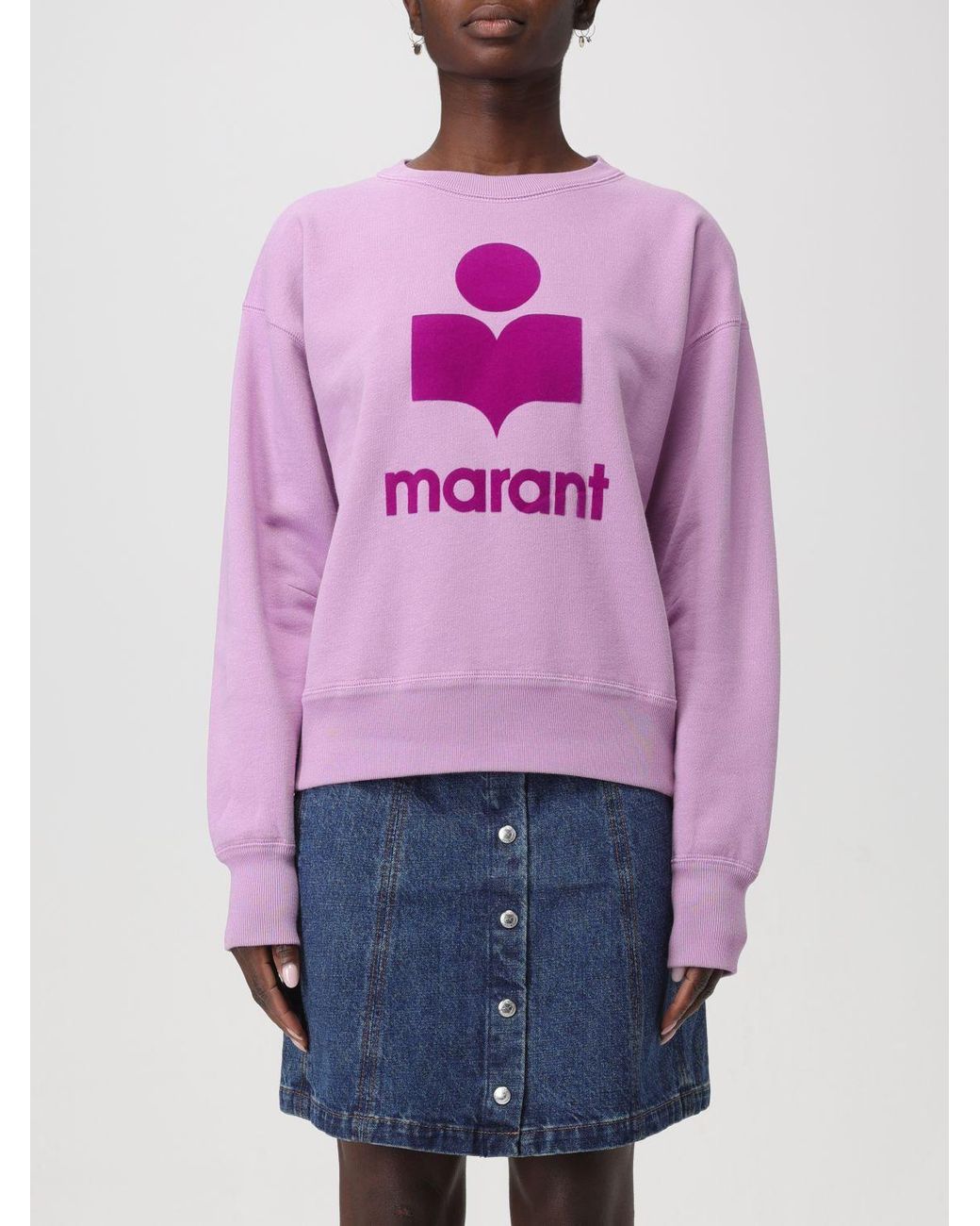 Isabel marant shop pink sweatshirt