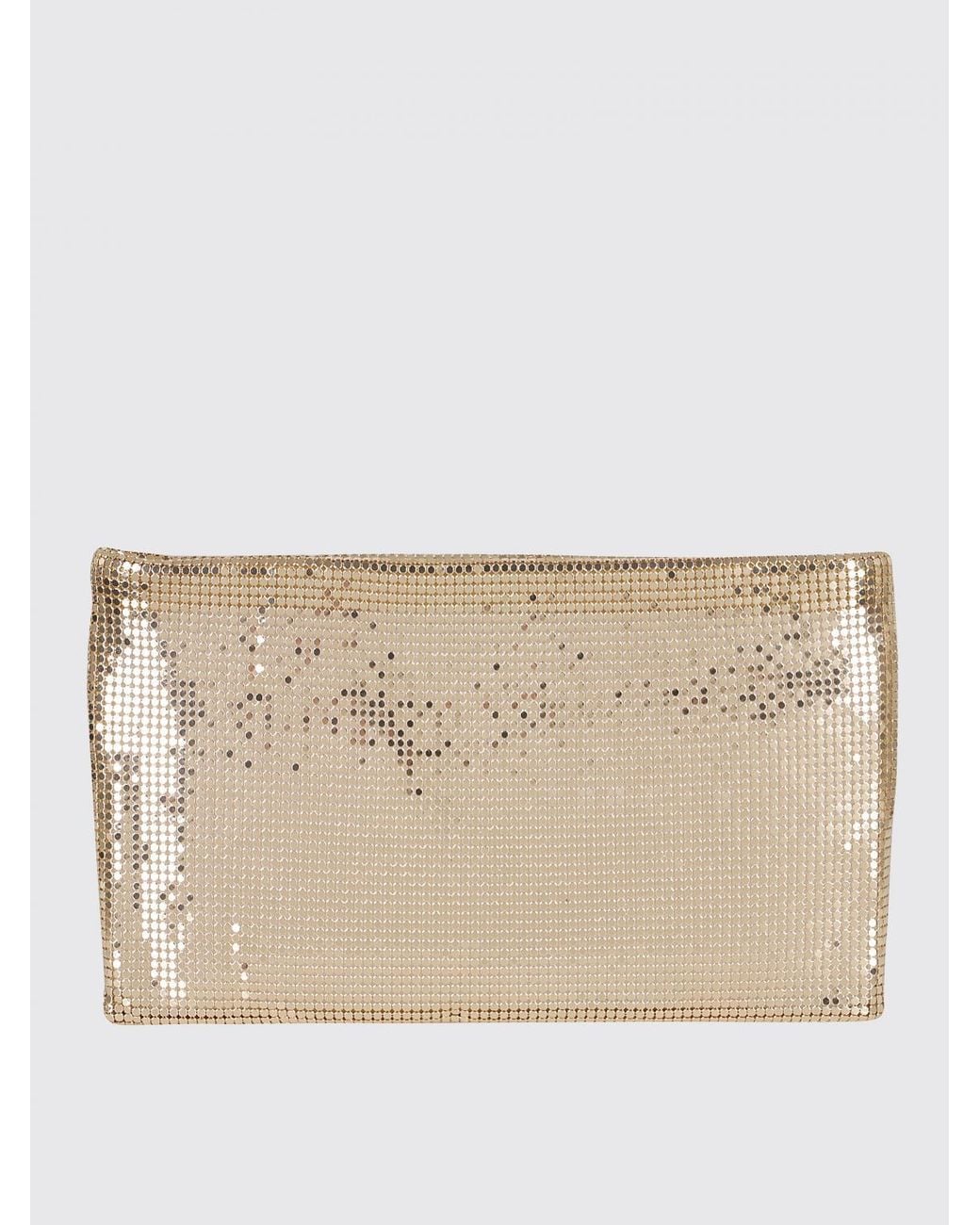 Rabanne Natural Clutch