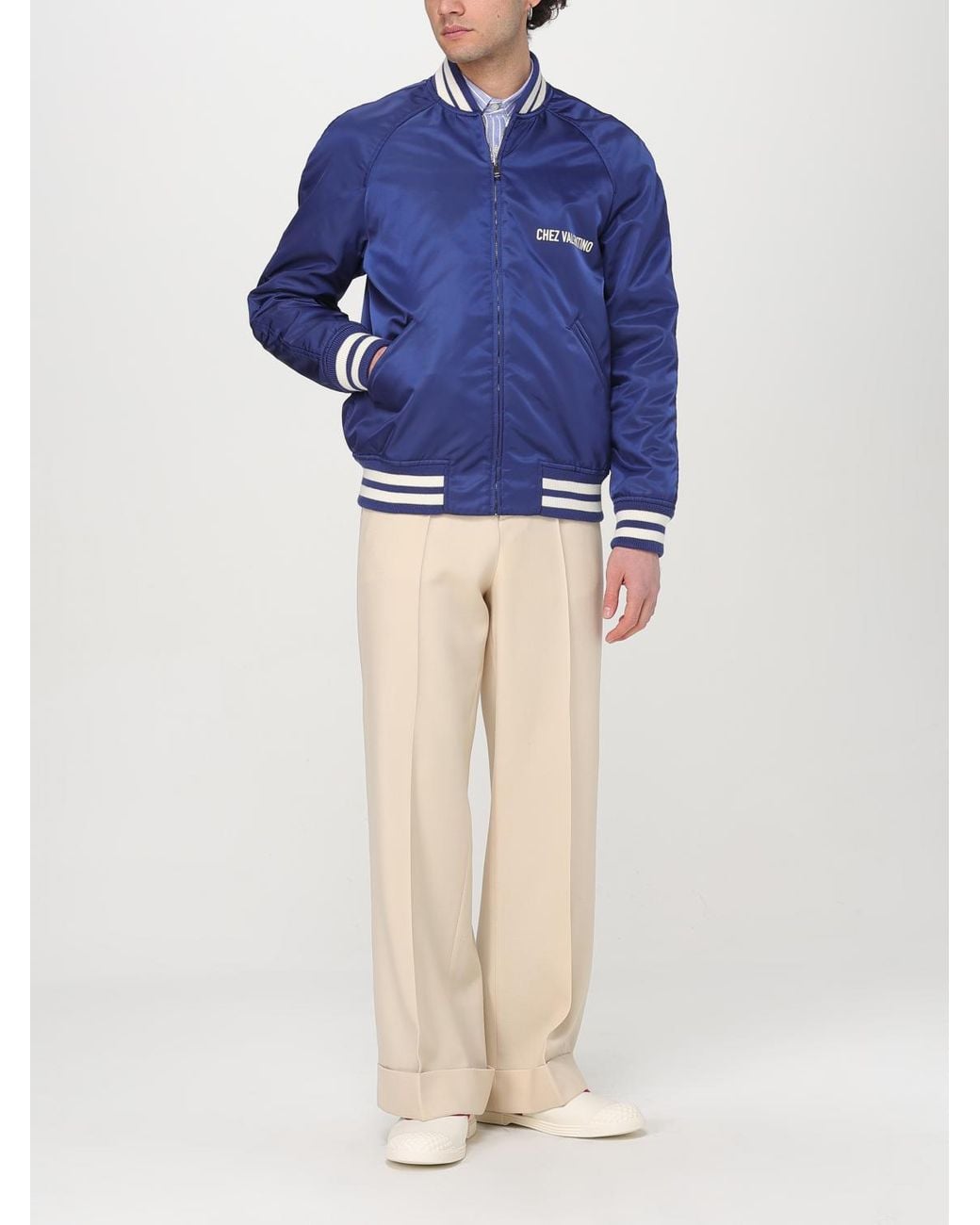 Valentino Blue Jacket for men