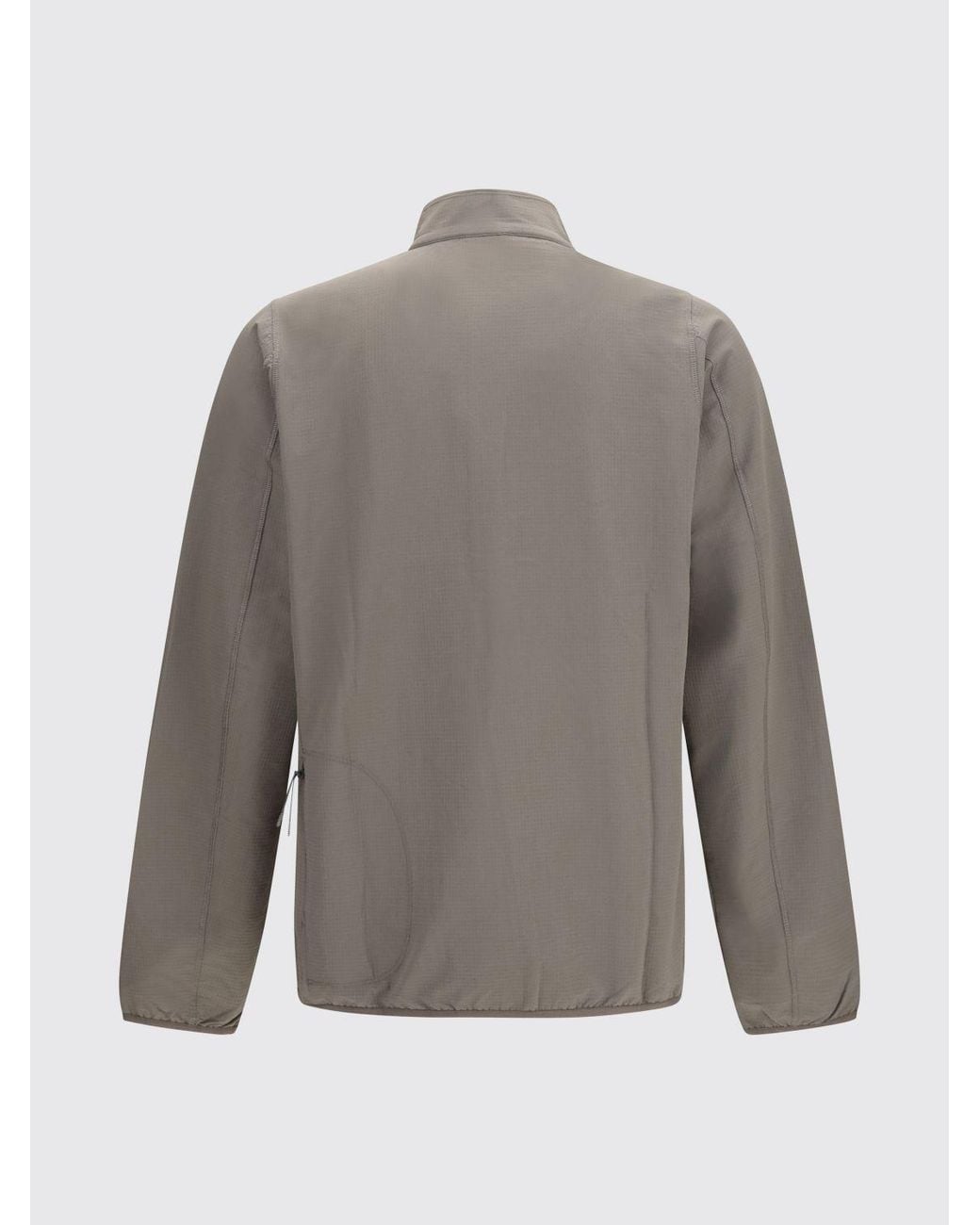 Roa Gray Slim Fit Half-Zip High Neck Sweatshirt for men