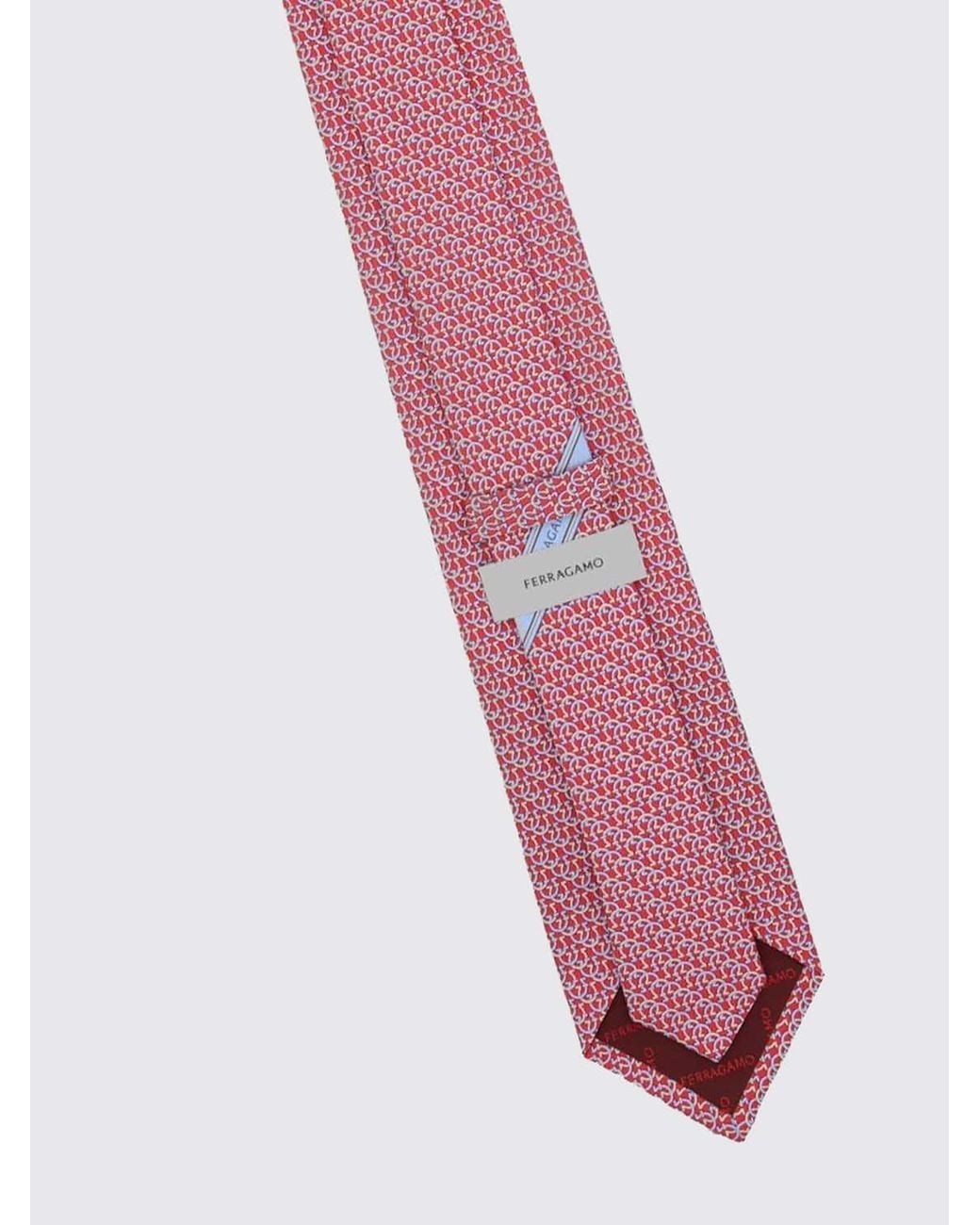 Ferragamo White Tie for men
