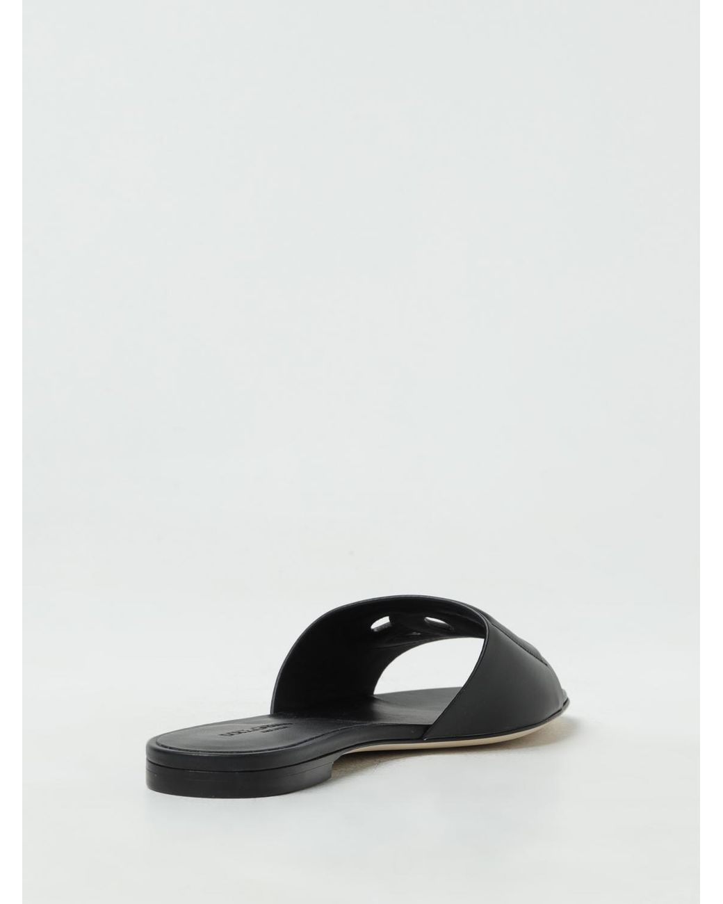 Dolce & Gabbana White Flache Sandalen Damen