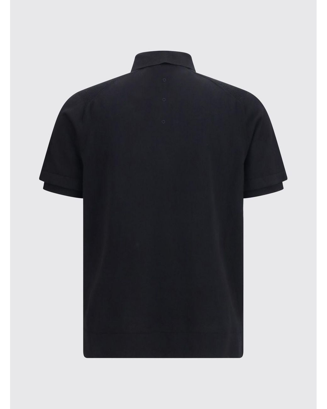 Premiata Black Polo Shirt for men