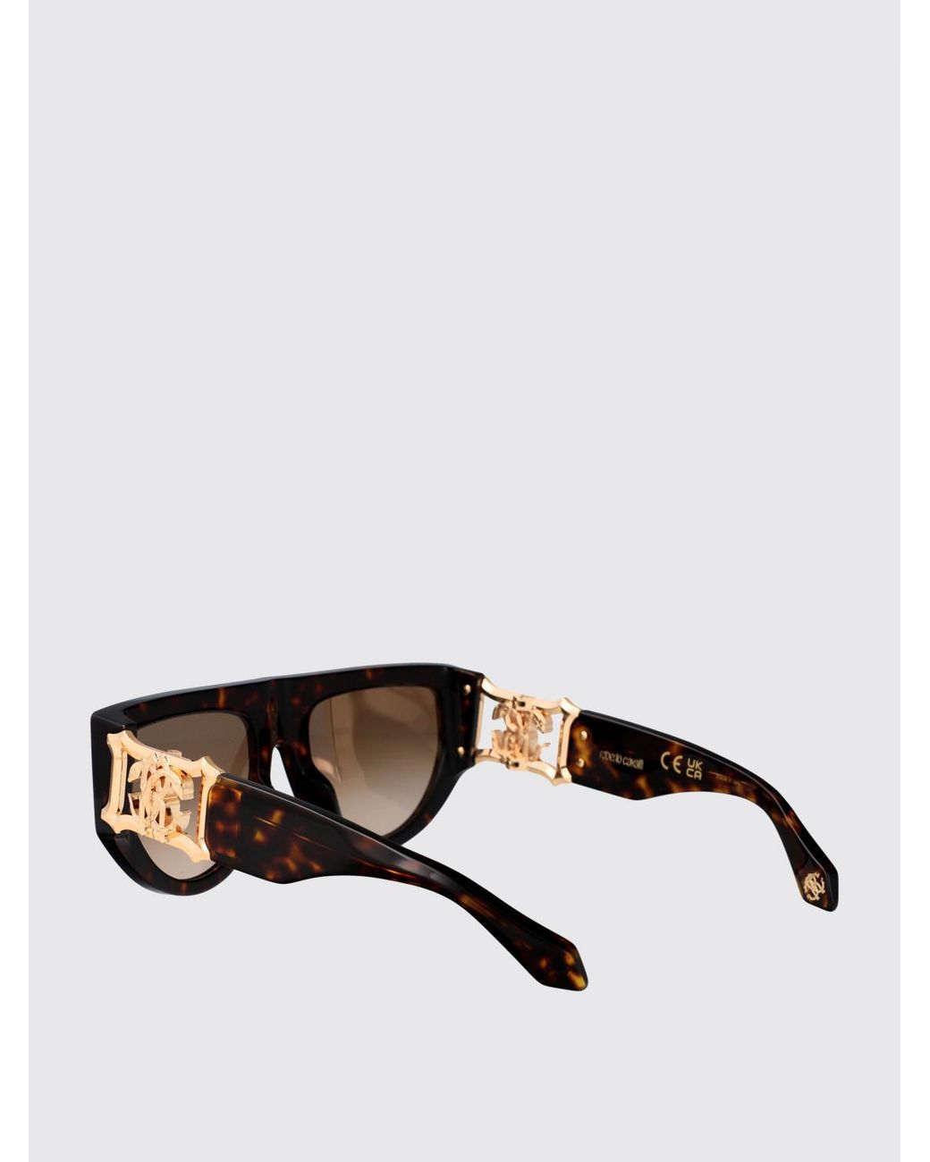 Roberto Cavalli Brown Havana Sunglasses Tortoise Shell for men