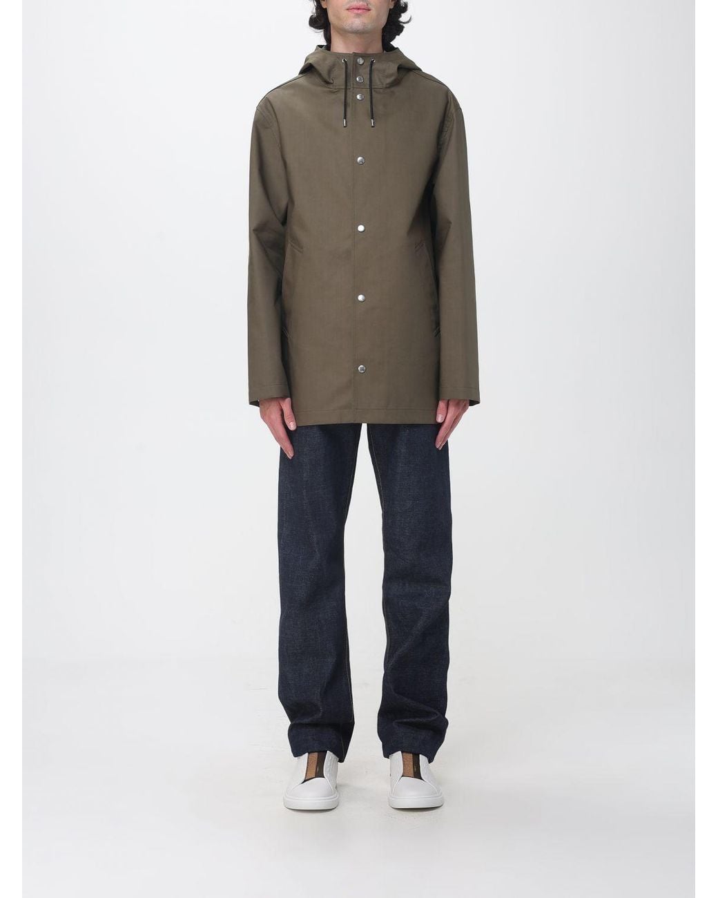 Parka Corto di Fendi in Multicolor da Uomo