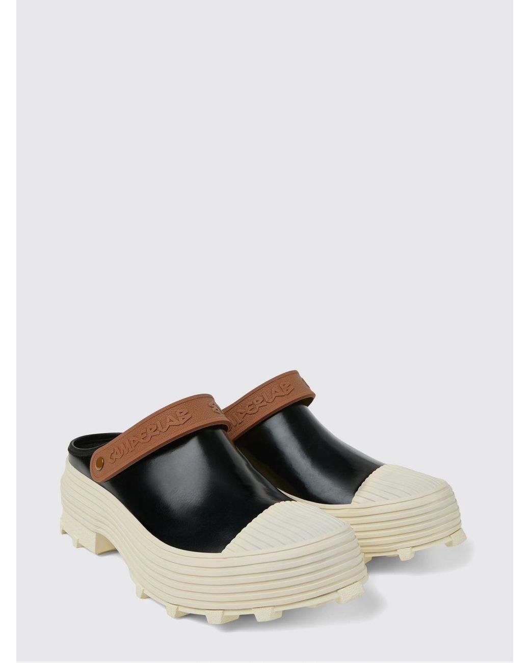 CAMPERLAB White Traktori Clogs