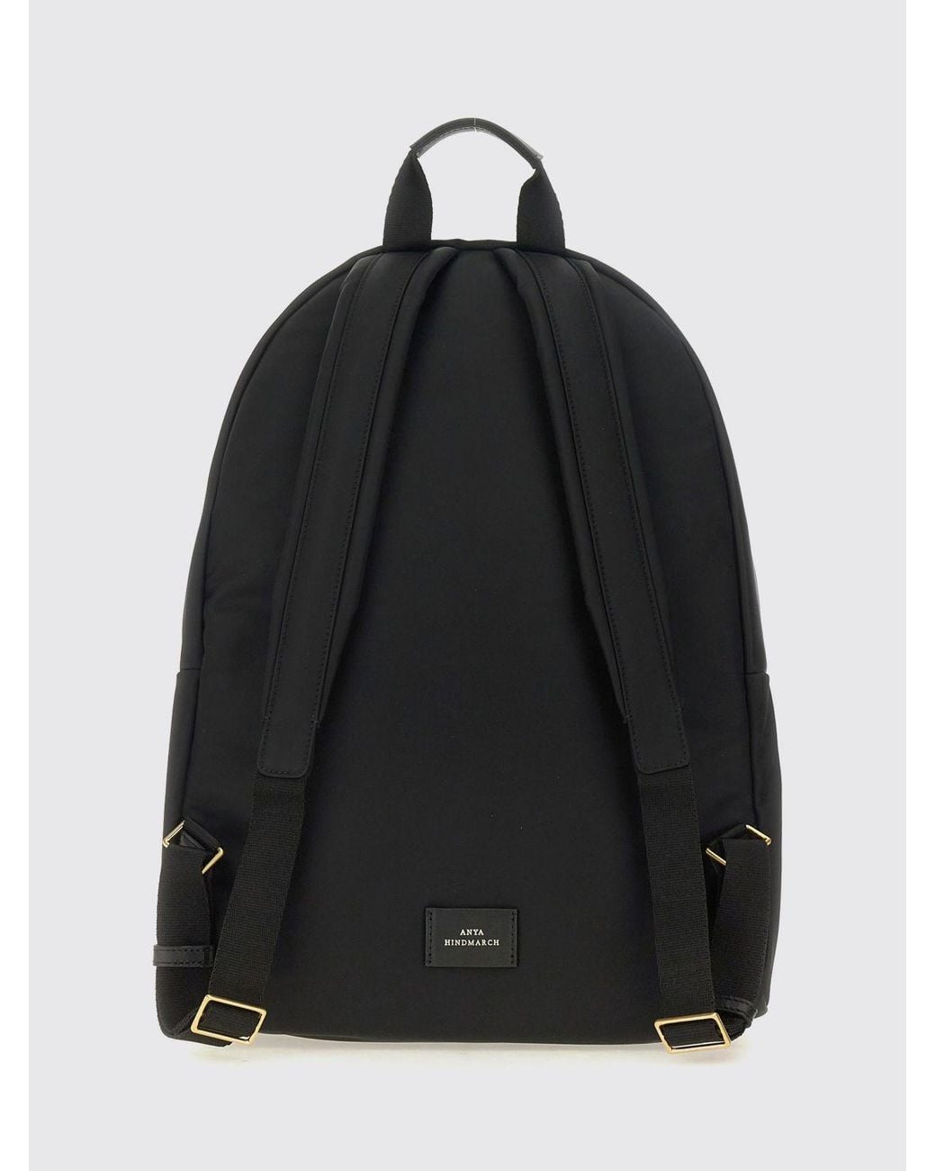 Anya Hindmarch Black Eyes Backpack