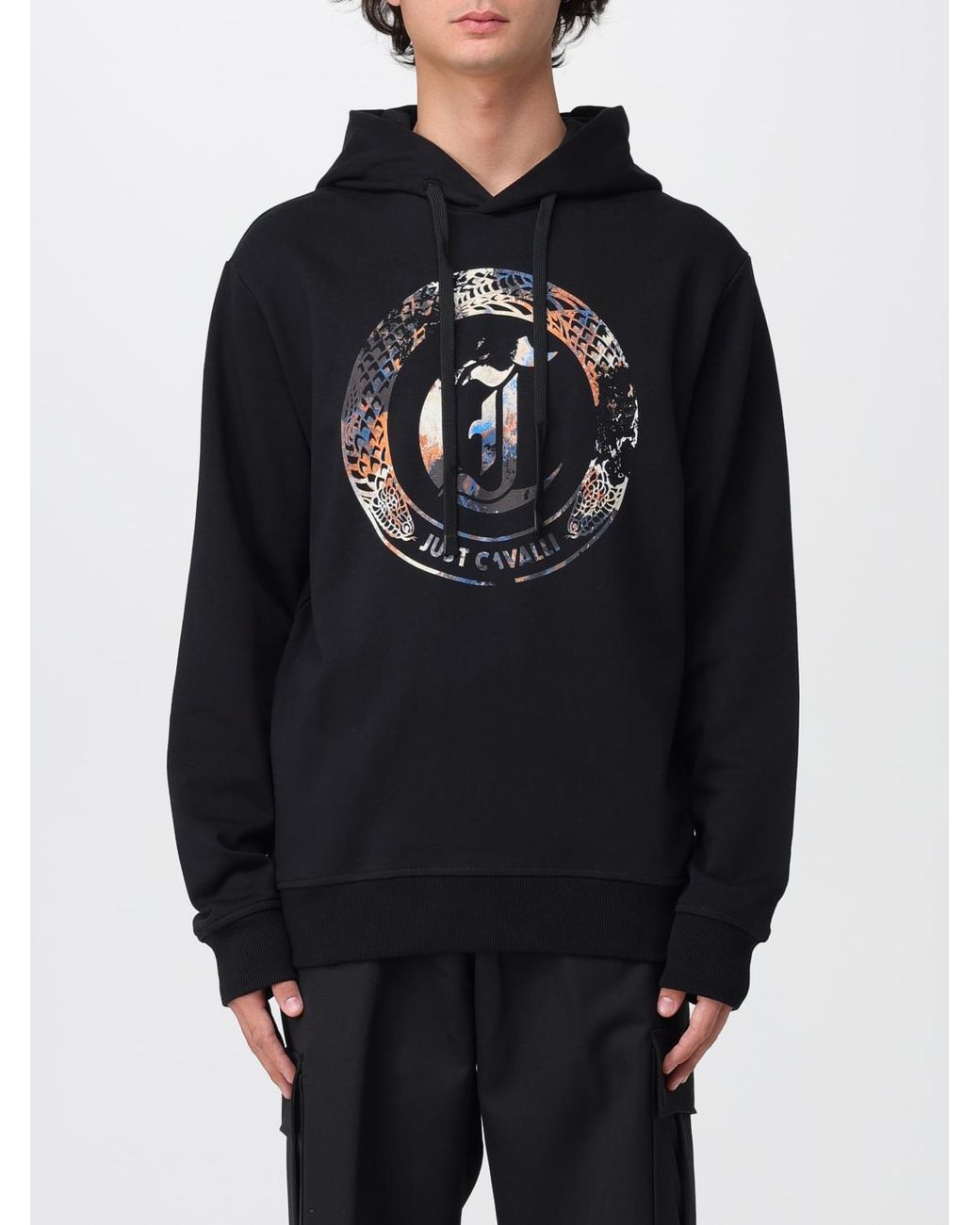 Just Cavalli Blue Jumper for men